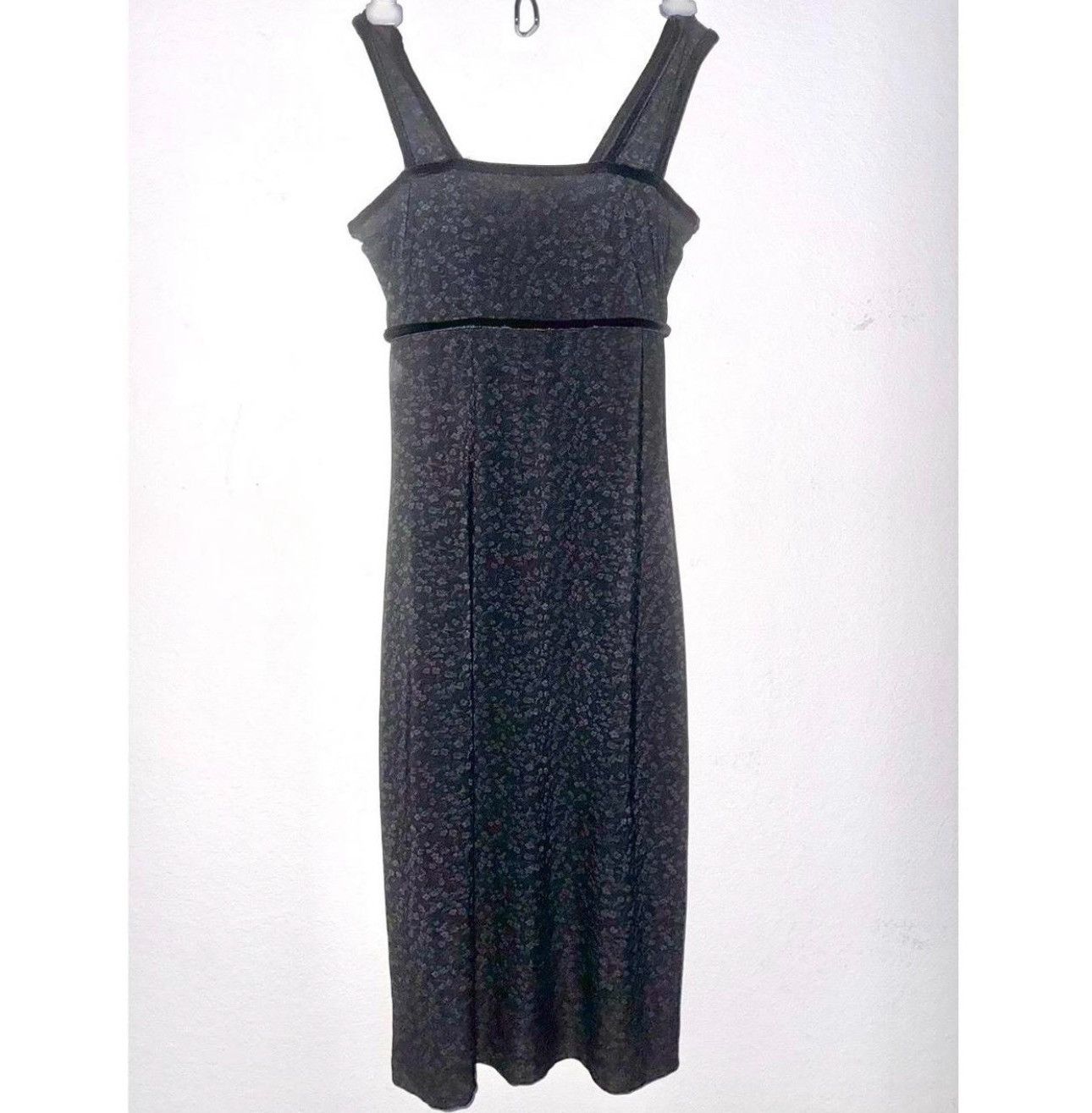 Designer × Vintage Beautiful Vintage Gothic Black Floral Dress Size Small Size S / US 4 / IT 40 - 1 Thumbnail