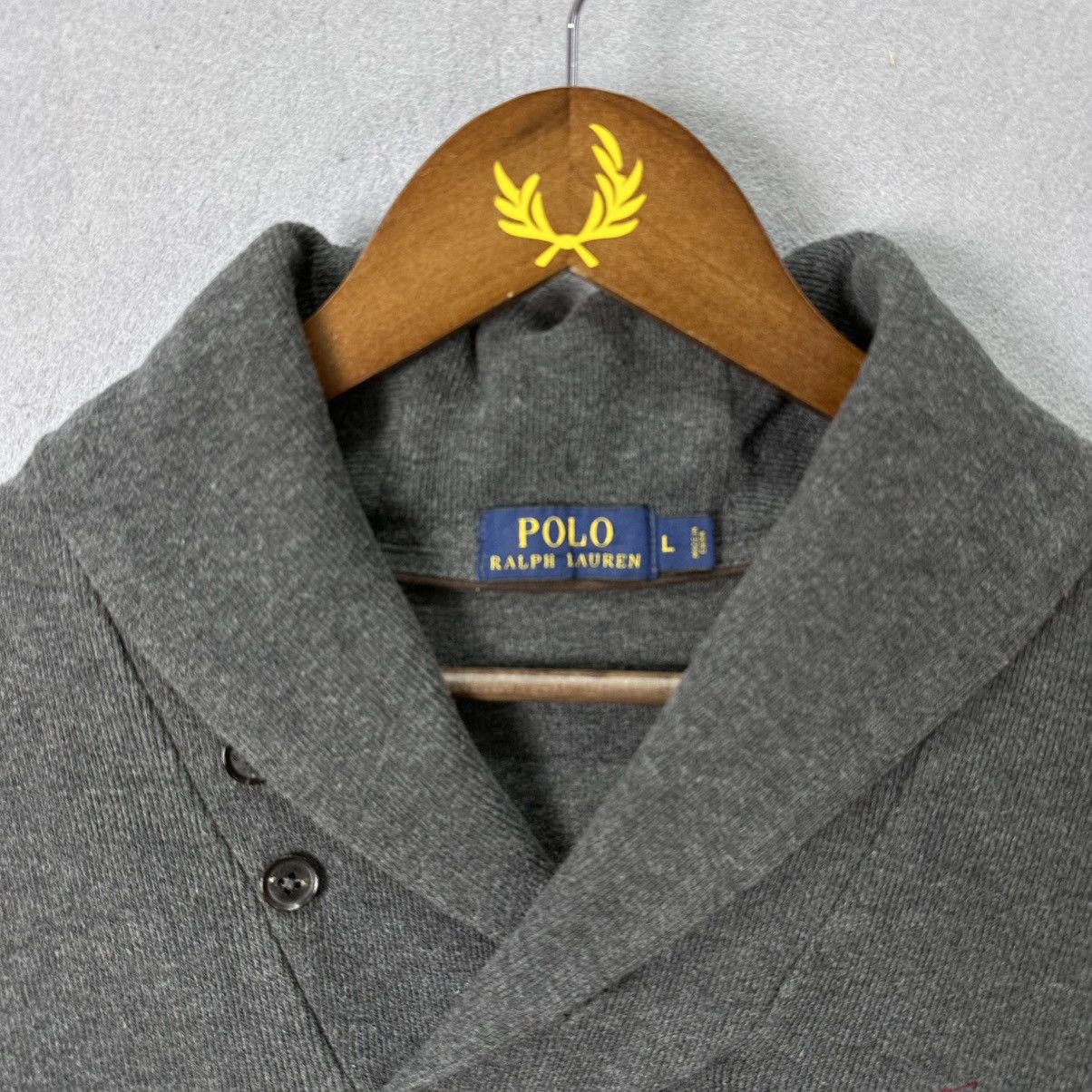Polo Ralph Lauren Polo Ralph Lauren Shawl Collar Sweatshirt pullover Size US L / EU 52-54 / 3 - 3 Thumbnail