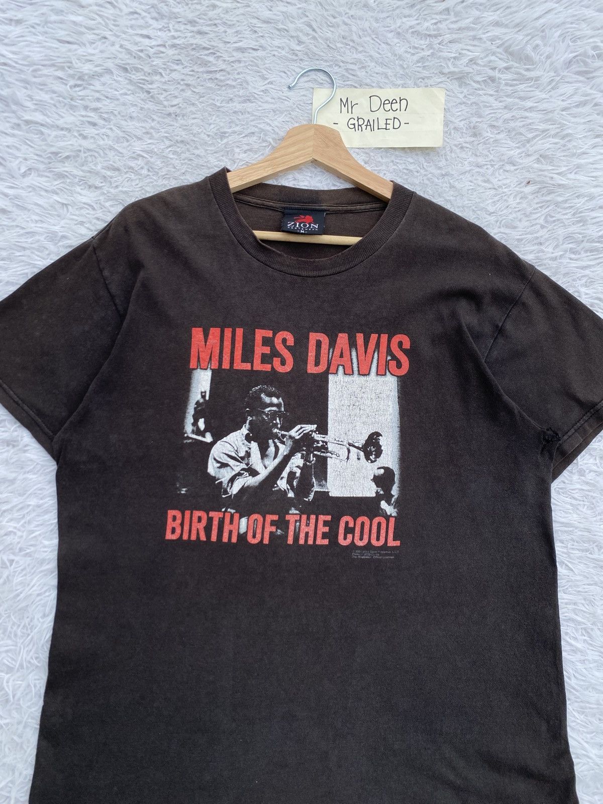 Band Tees Vintage 2001 Miles Davis Birth of the Cool Tshirt Size US M / EU 48-50 / 2 - 4 Thumbnail