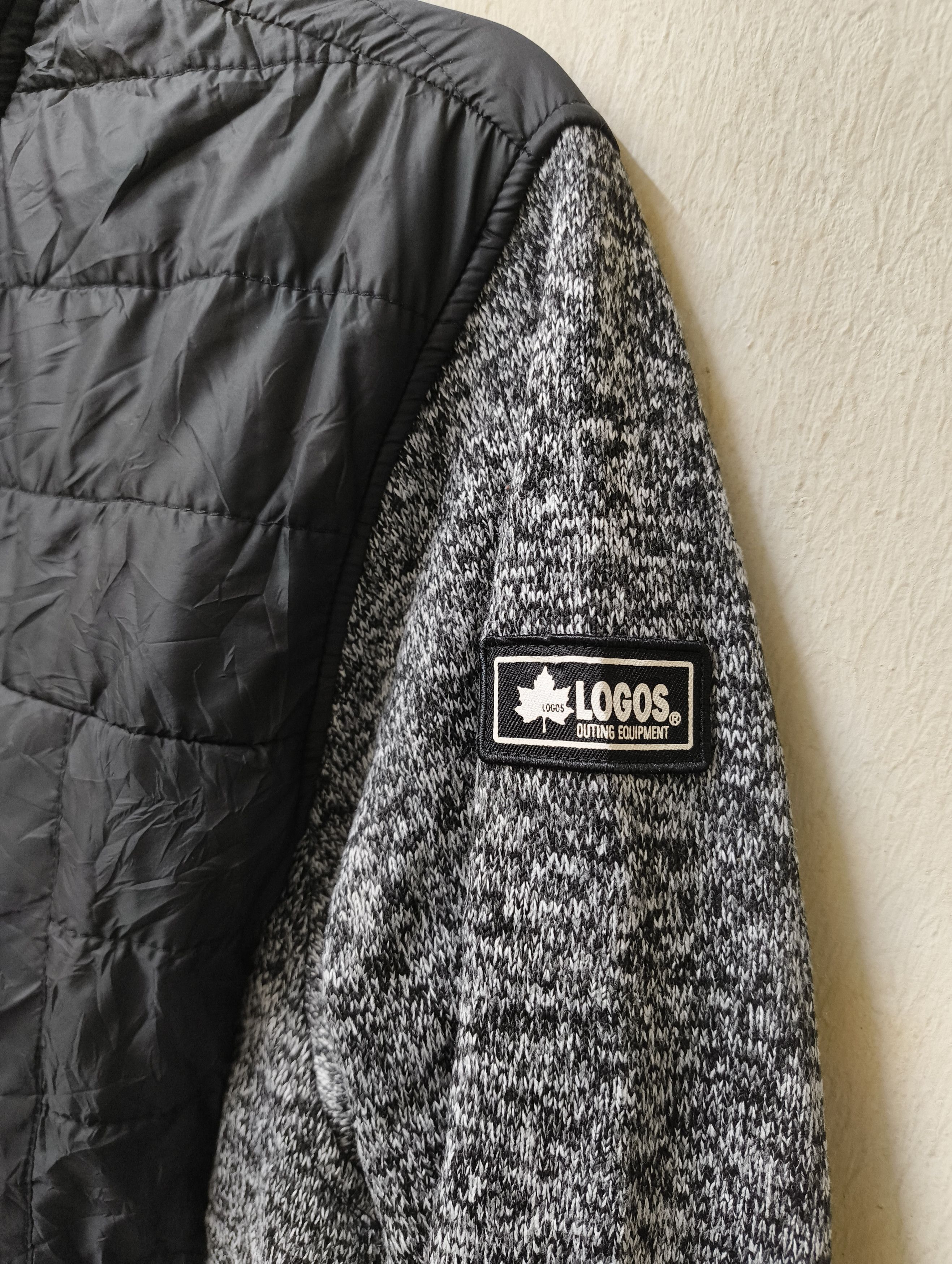 Japanese Brand Logos Outing Equipment Knit Puffer jacket Size L / US 10 / IT 46 - 8 Thumbnail