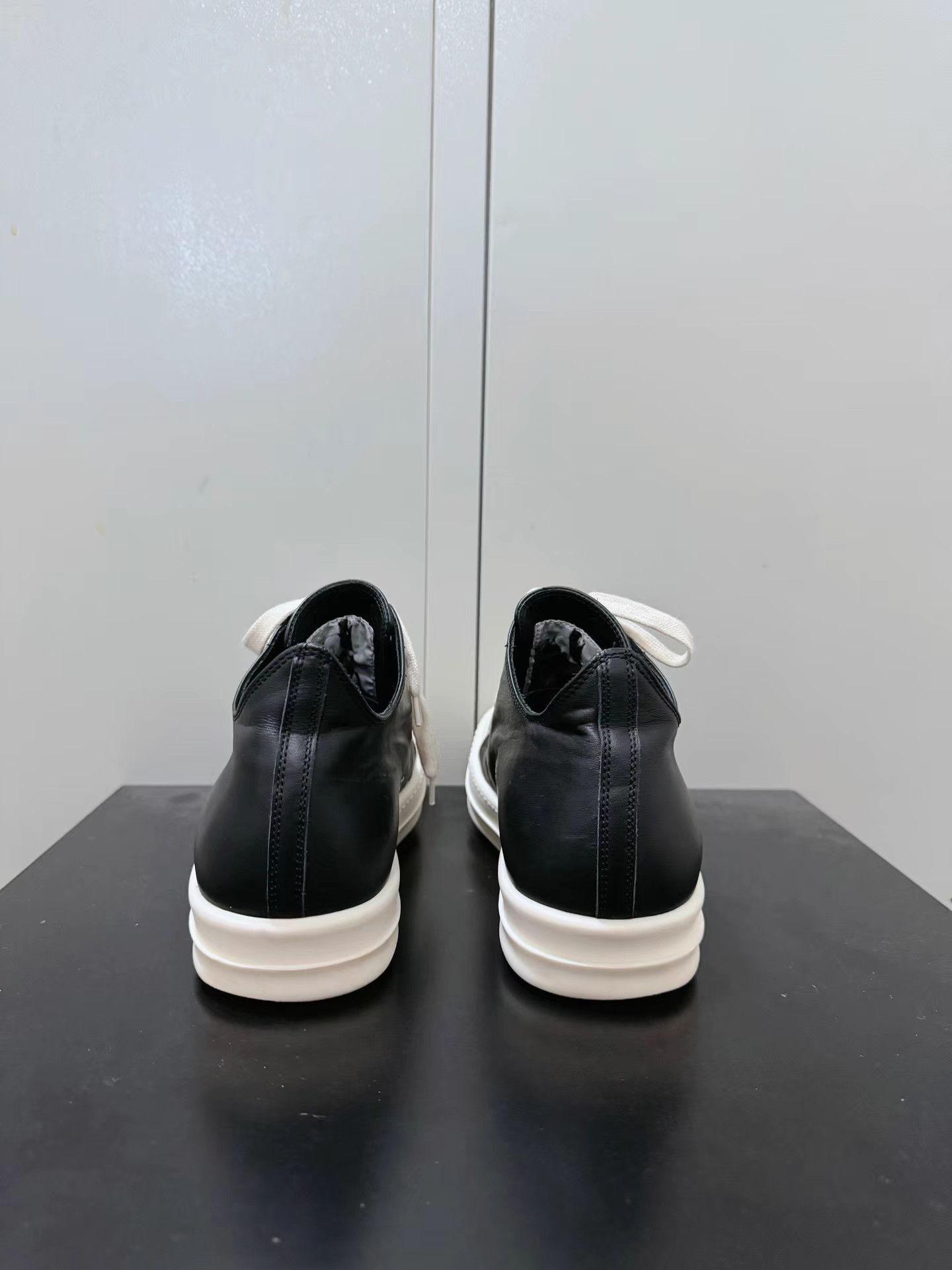 Rick Owens Rick Owens leather Converse high-top Size US 6.5 / IT 36.5 - 3 Thumbnail