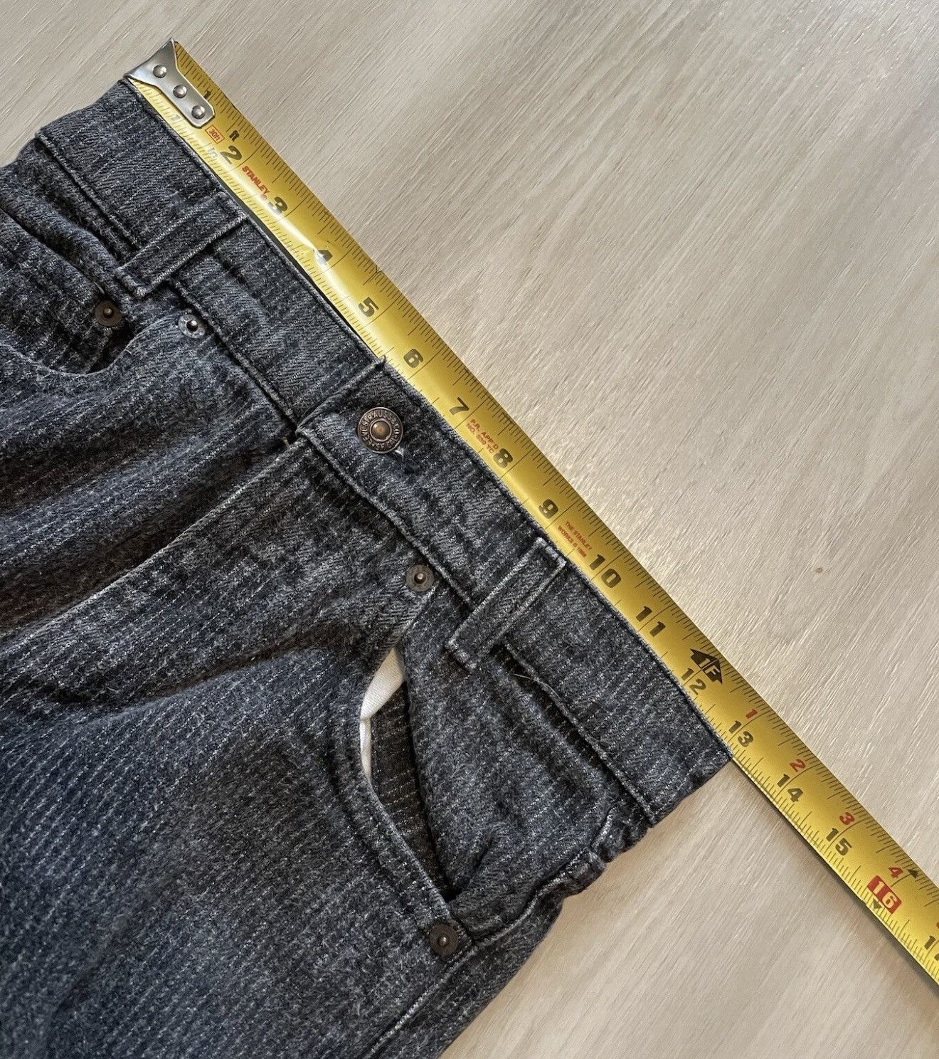 Levi's Vintage Levis 80s 7505-0221 Student Denim USA Jeans 26x30 Size US 26 / EU 42 - 7 Thumbnail