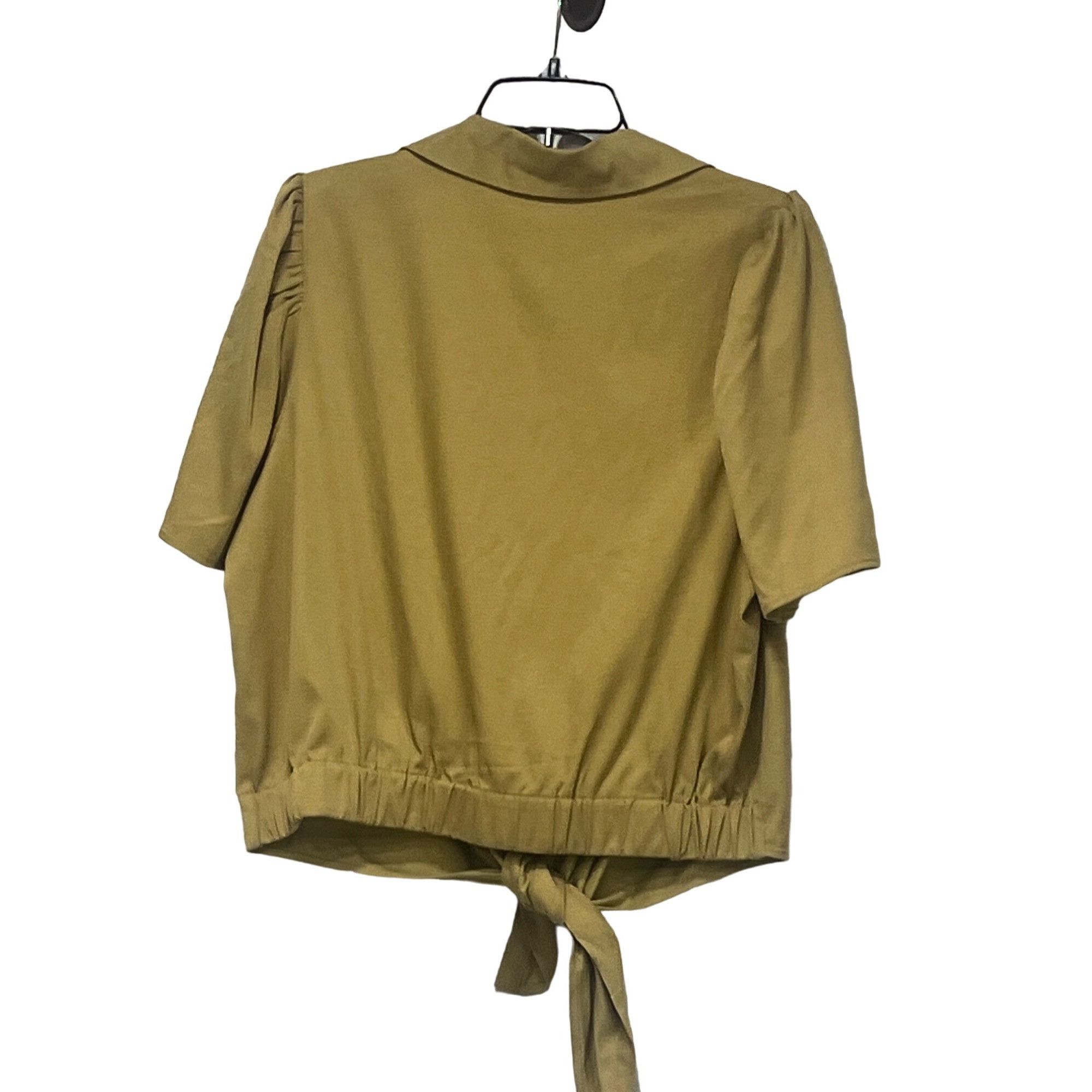 Other DR2 By Daniel Rainn Puff Sleeve Button-up Shirt In Golden Kh Size L / US 10 / IT 46 - 9 Thumbnail