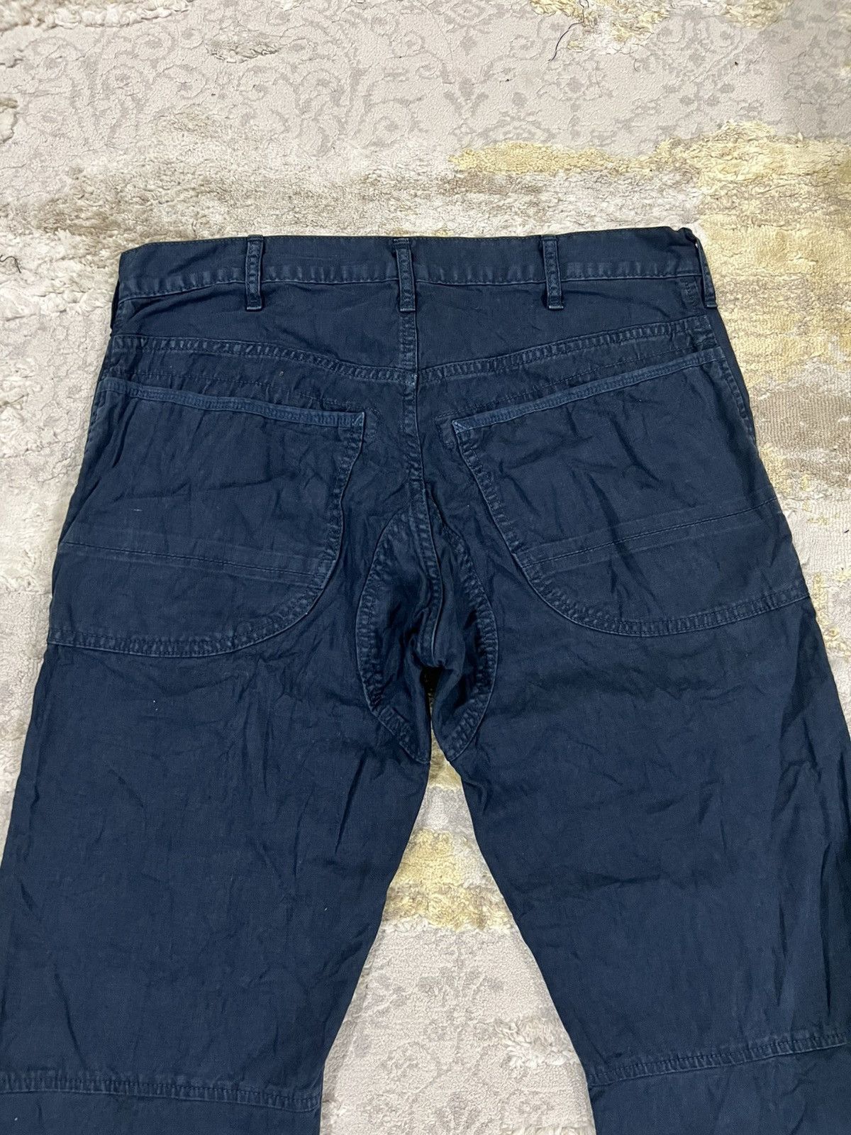 FOB Factory FOB Factory 🇯🇵 Herringbone Twill Cargo Pocket Jap Cut Pants Size US 33 - 4 Thumbnail