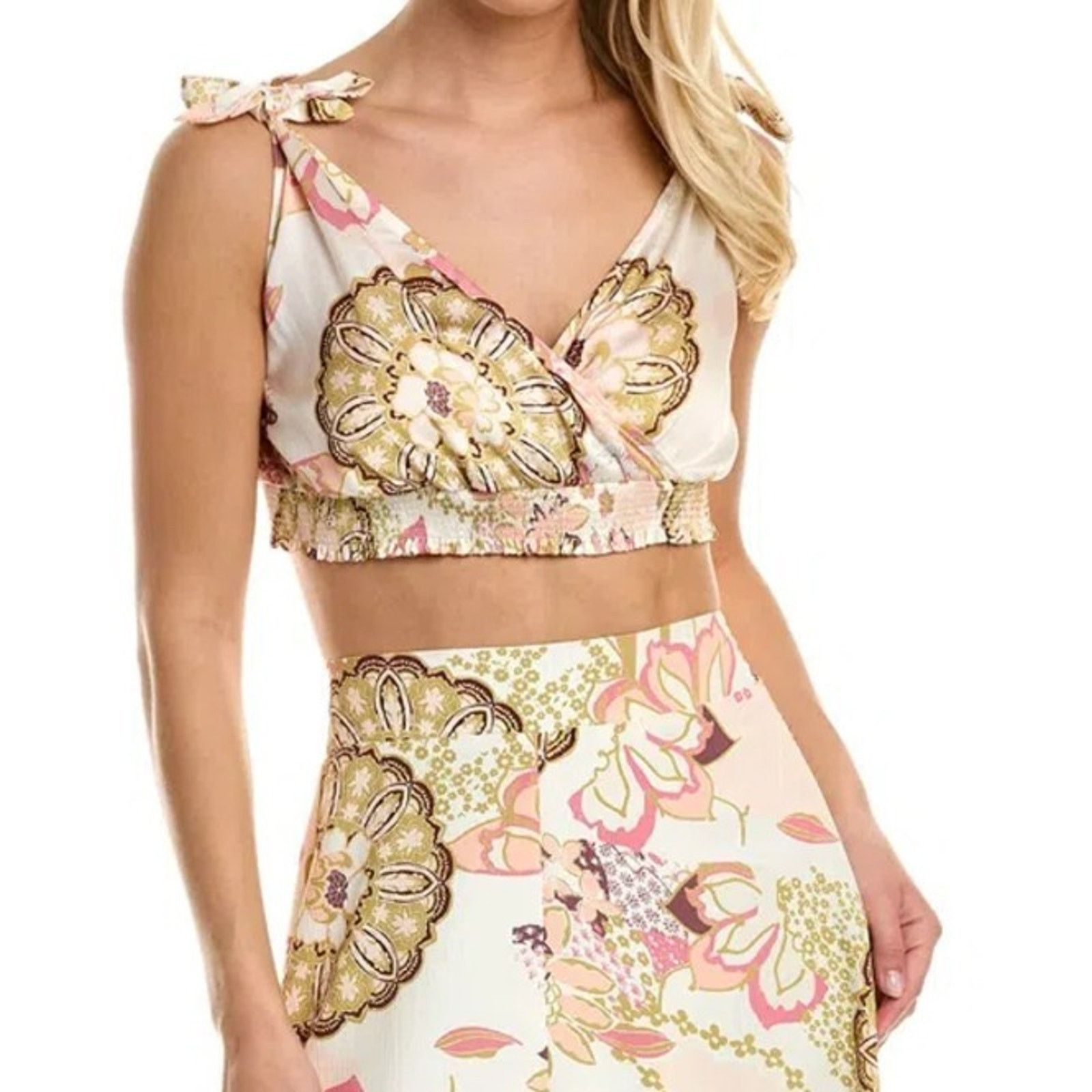 Other NWT Area Stars Jaime Top in Neutral Colors Cropped, Small Size S / US 4 / IT 40 - 1 Thumbnail