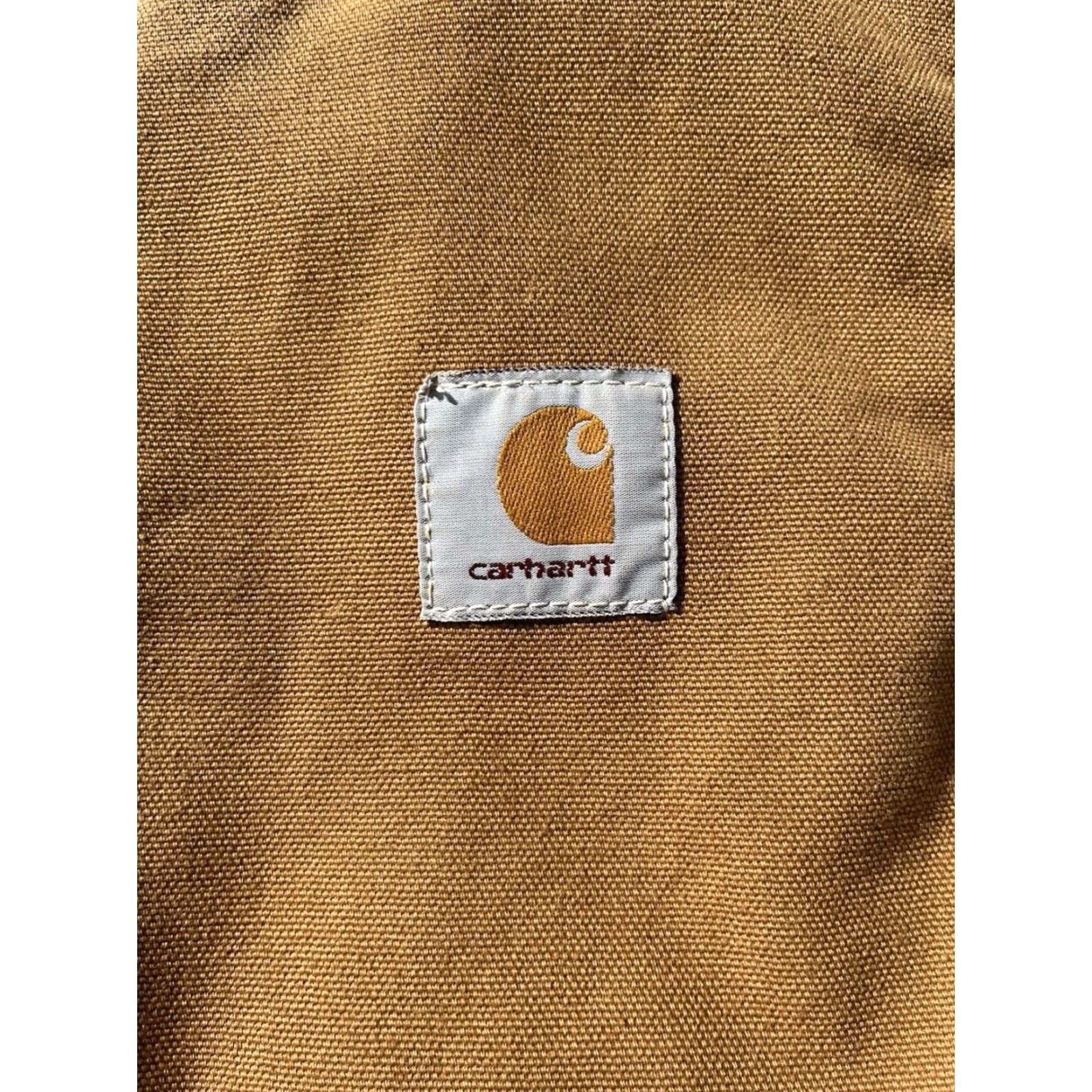 Carhartt Carhartt Vest Brown Solid MT Quilt Outdoor USA Duck Full Zip Mens Shirt Size US M / EU 48-50 / 2 - 3 Thumbnail