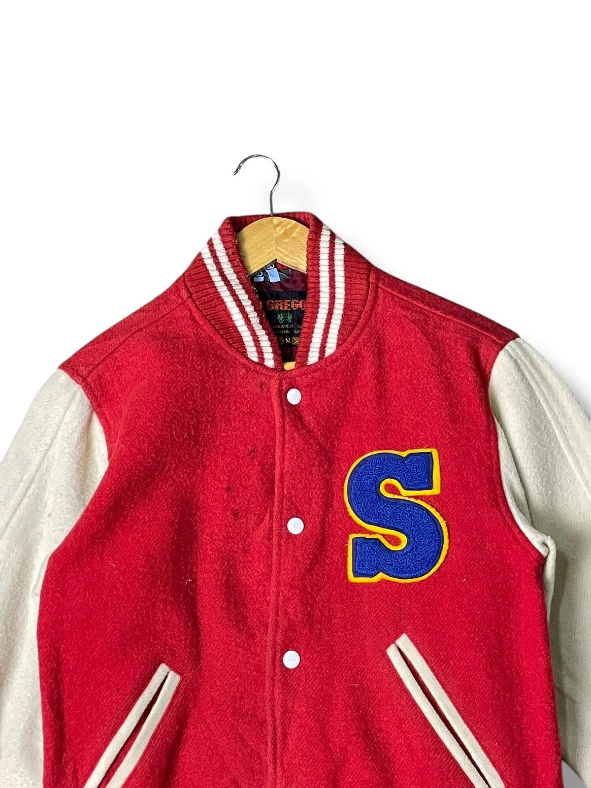 McGregor × Vintage Mcgregor x Vintage Varsity Wool Jacket (42) Size US M / EU 48-50 / 2 - 4 Thumbnail
