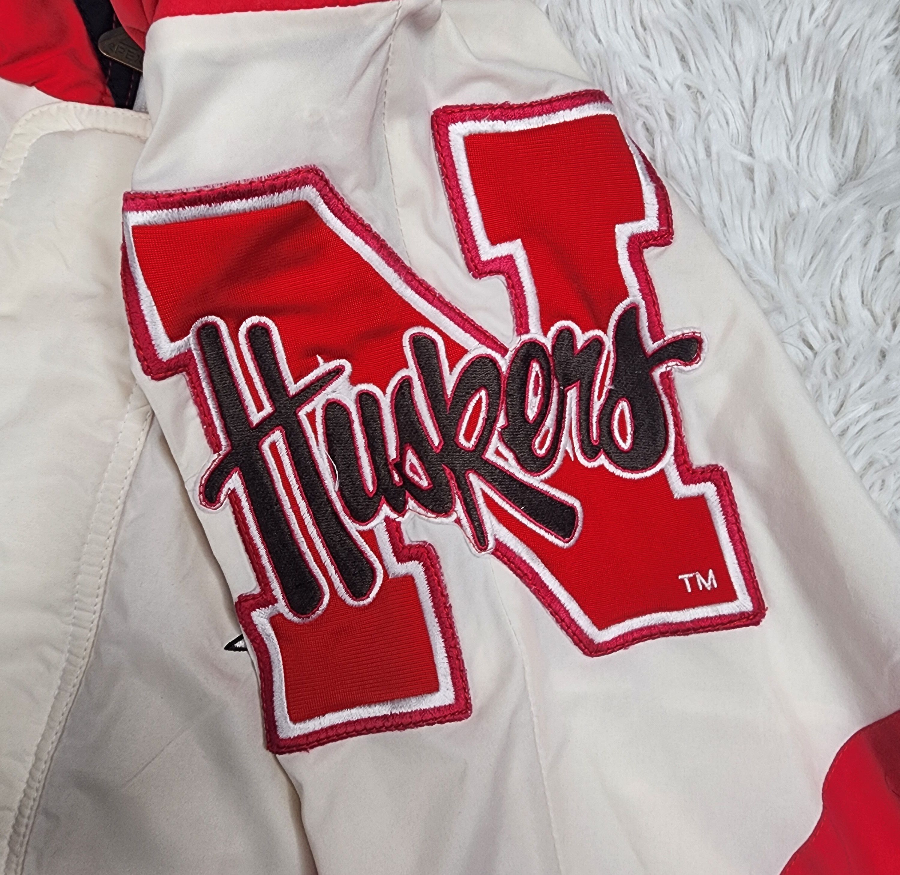 Apex One Vintage Apex one Nebraska Cornhuskers windbreaker jacket Size US XL / EU 56 / 4 - 4 Thumbnail