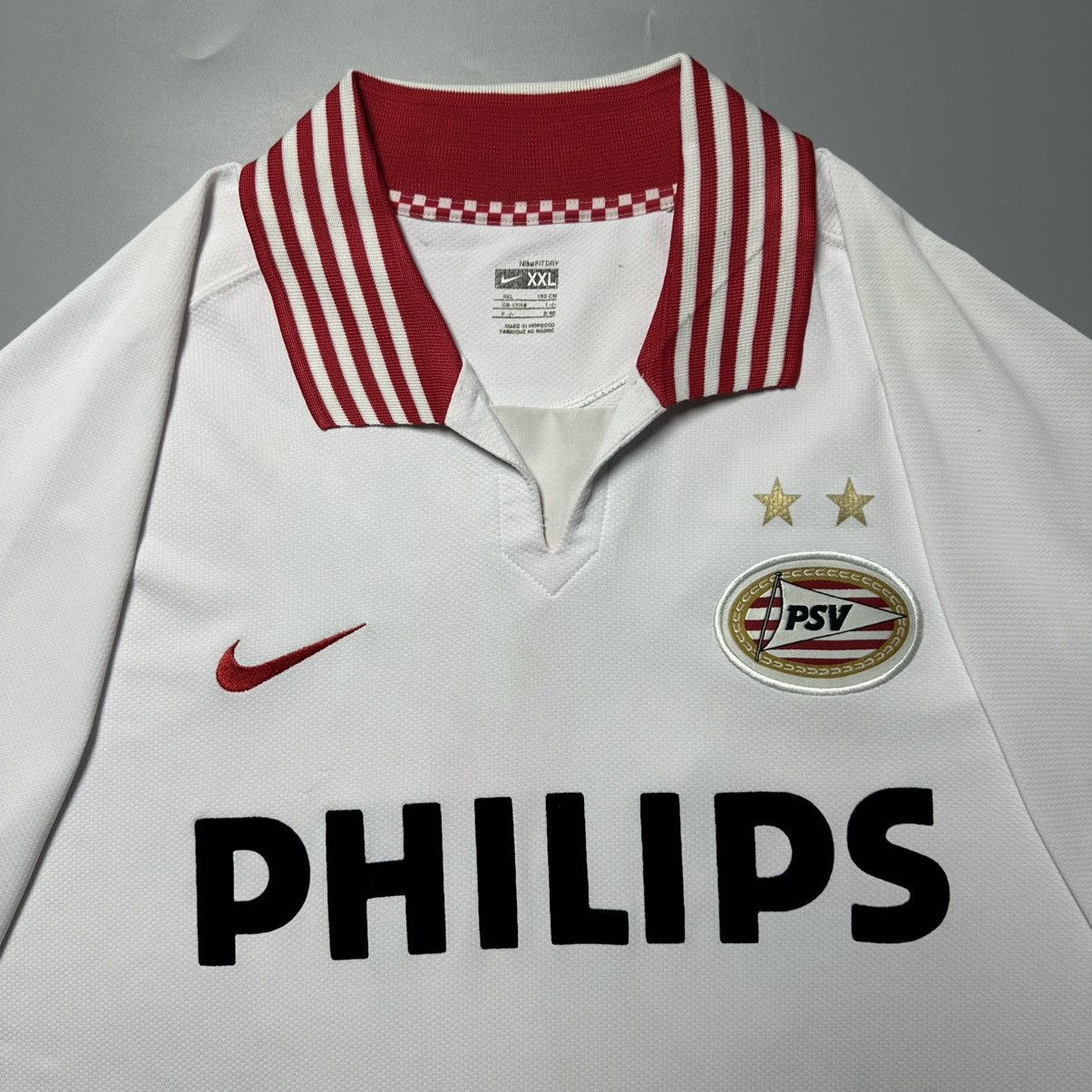 Nike PSV EINDHOVEN NIKE 2007/2009 SOCCER AWAY JERSEY #20 AFELLAY Size US XXL / EU 58 / 5 - 4 Thumbnail