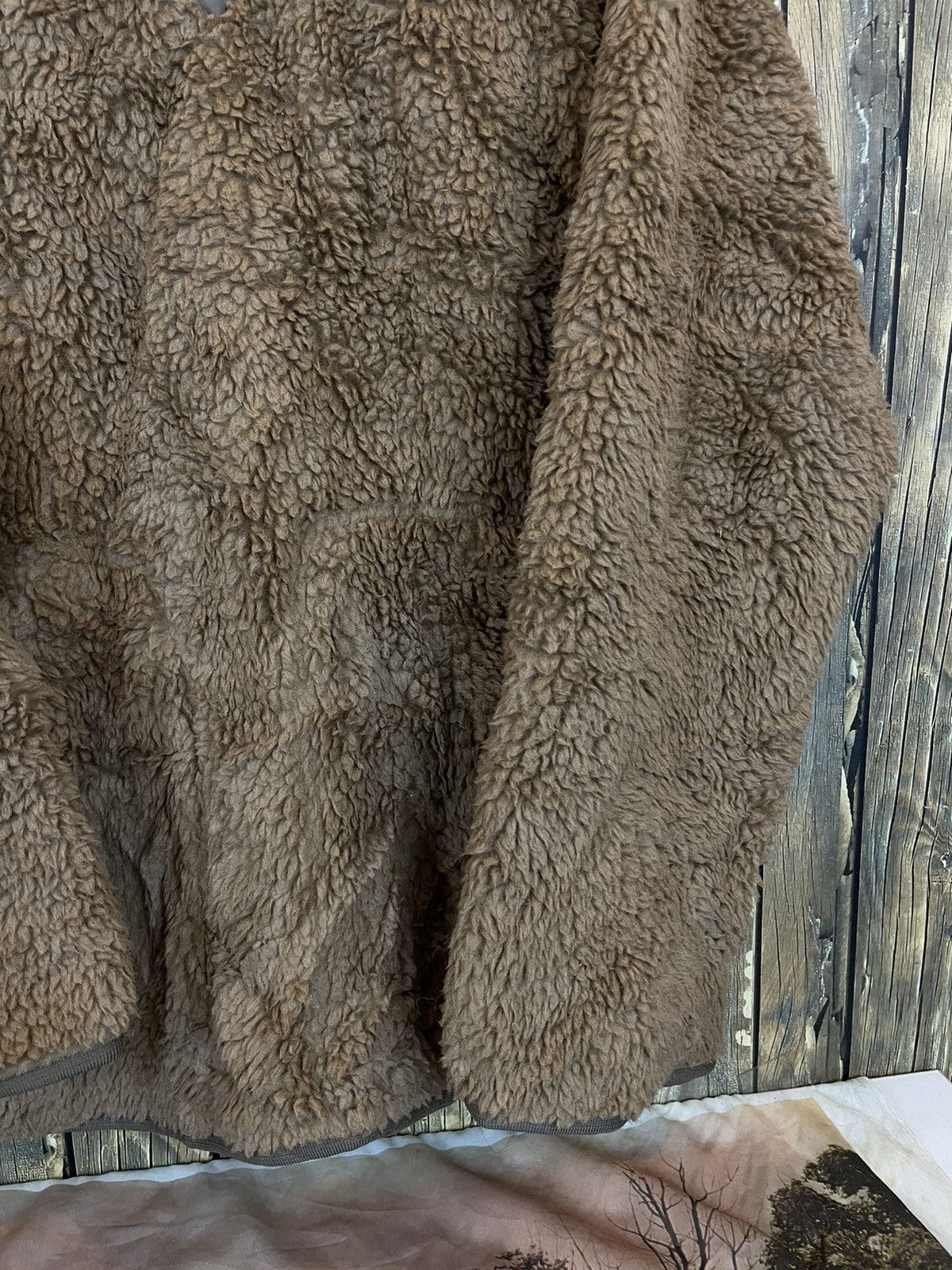 Japanese Brand × Vintage × White Mountaineering 🔥 Uniqlo brown Mohair Fleece 🔥 Size US M / EU 48-50 / 2 - 3 Thumbnail
