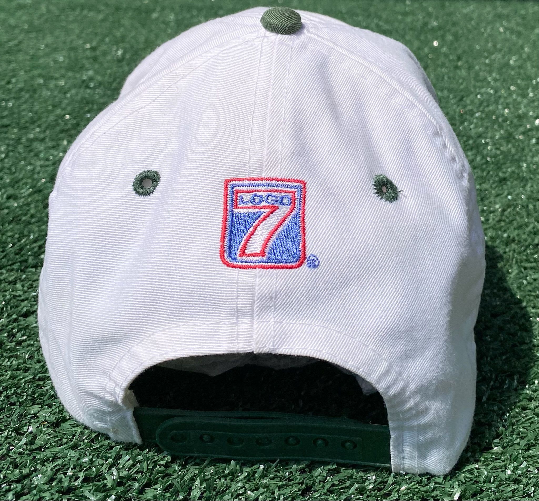 Logo 7 Logo 7 1996 Atlanta Olympics Embroidered Logo Snapback Hat Size ONE SIZE - 5 Thumbnail
