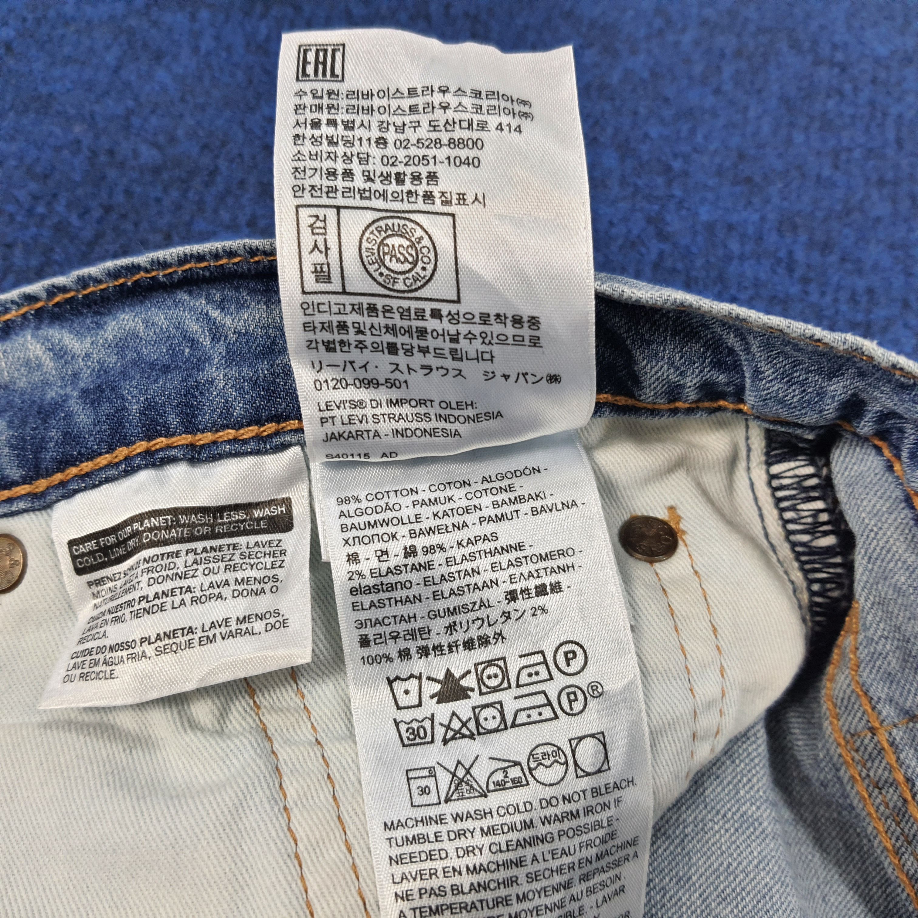 Levi's × Levi's Vintage Clothing × Vintage Vintage Levi's Premium San Francisco Distressed Jeans Size US 30 / EU 46 - 12 Thumbnail