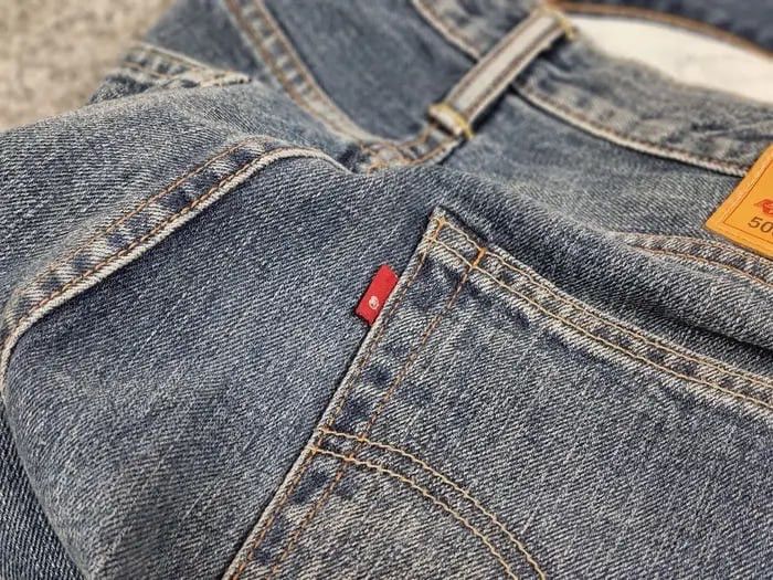 Levi's Vintage levis USA 508 Selvedge Faded Blue Denim Jeans Size US 33 - 19 Thumbnail
