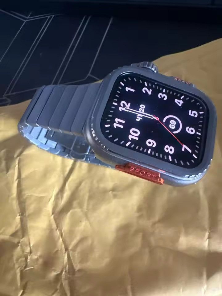 Titanium Color Stainless Steel Mod Kit for 49 mm 🍎Watch