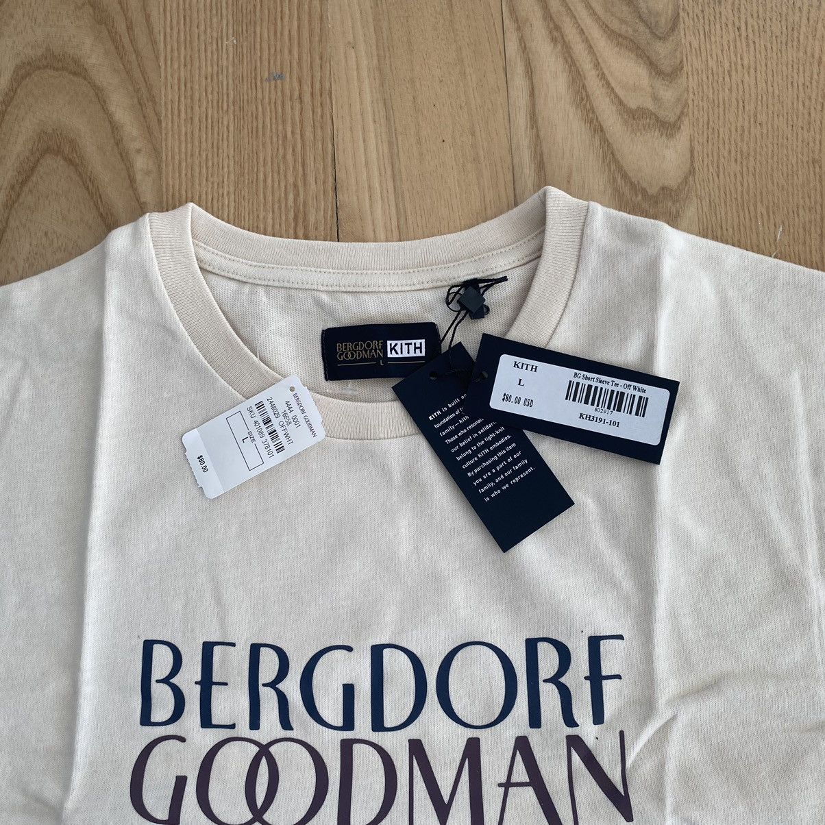 Kith Kith x Bergdorf Goodman Collab Crewneck Tee Street Hypebeast Size US L / EU 52-54 / 3 - 4 Thumbnail