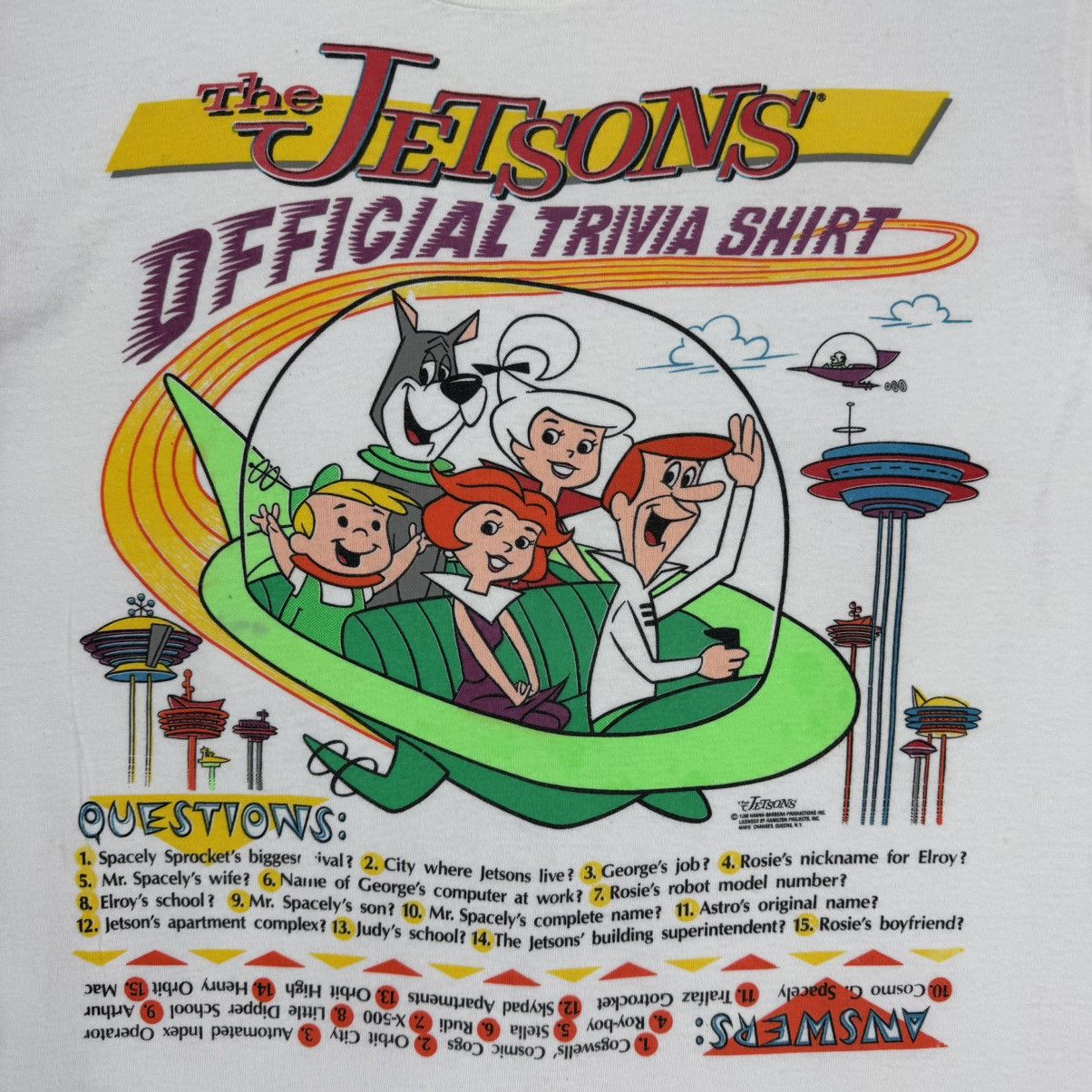 Vintage Vintage The Jetsons T-shirt Size US M / EU 48-50 / 2 - 6 Thumbnail