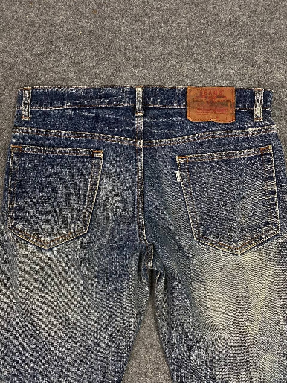Beams Plus beams japanese brands selvedge distressed denim Size US 34 / EU 50 - 4 Thumbnail