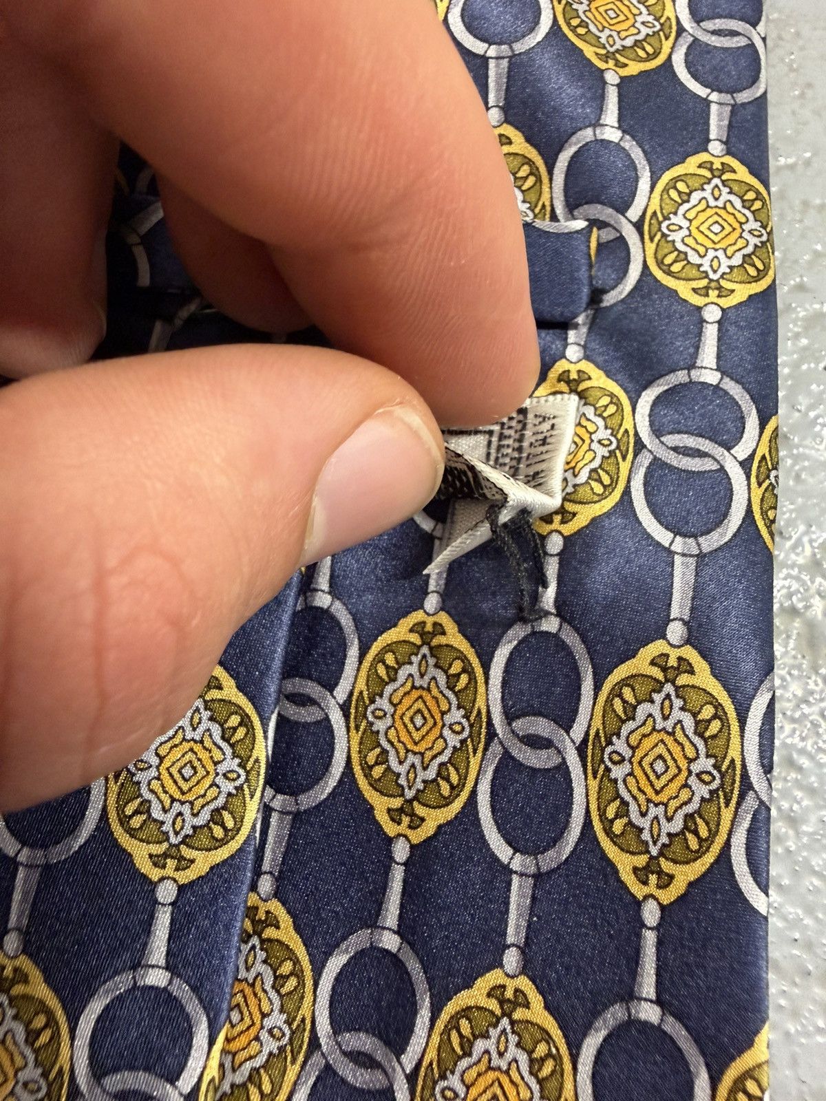 Versace Vintage Gianni Versace Silk Tie Size ONE SIZE - 8 Thumbnail