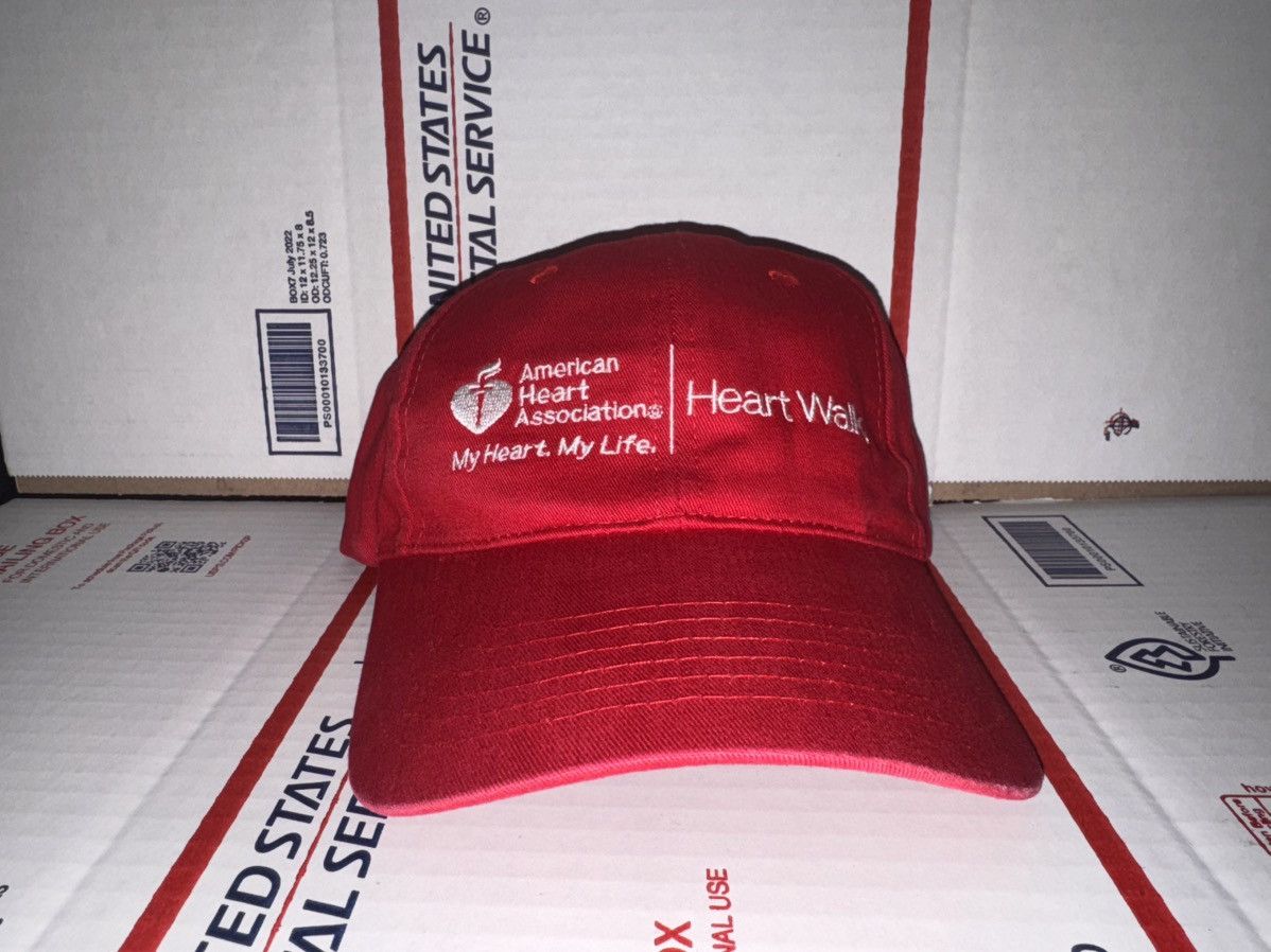 Other Vtg American heart association baseball cap dad hat org walk Size ONE SIZE - 1 Thumbnail