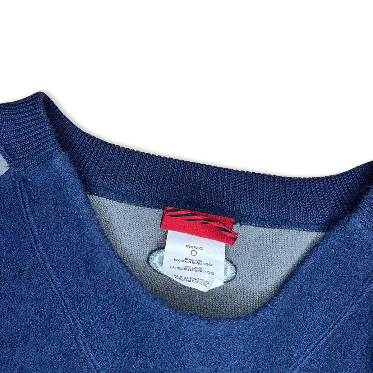 Oakley 2000’s Oakley Panelled Wool Knit Pullover Sweatshirt Size US XL / EU 56 / 4 - 7 Thumbnail