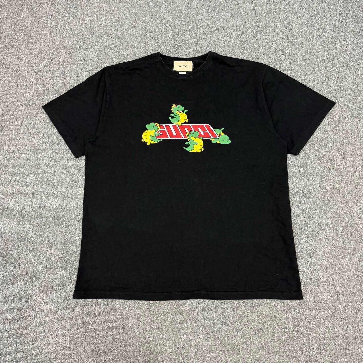 Gucci Black Year of the Dragon Tee XXL 99 New