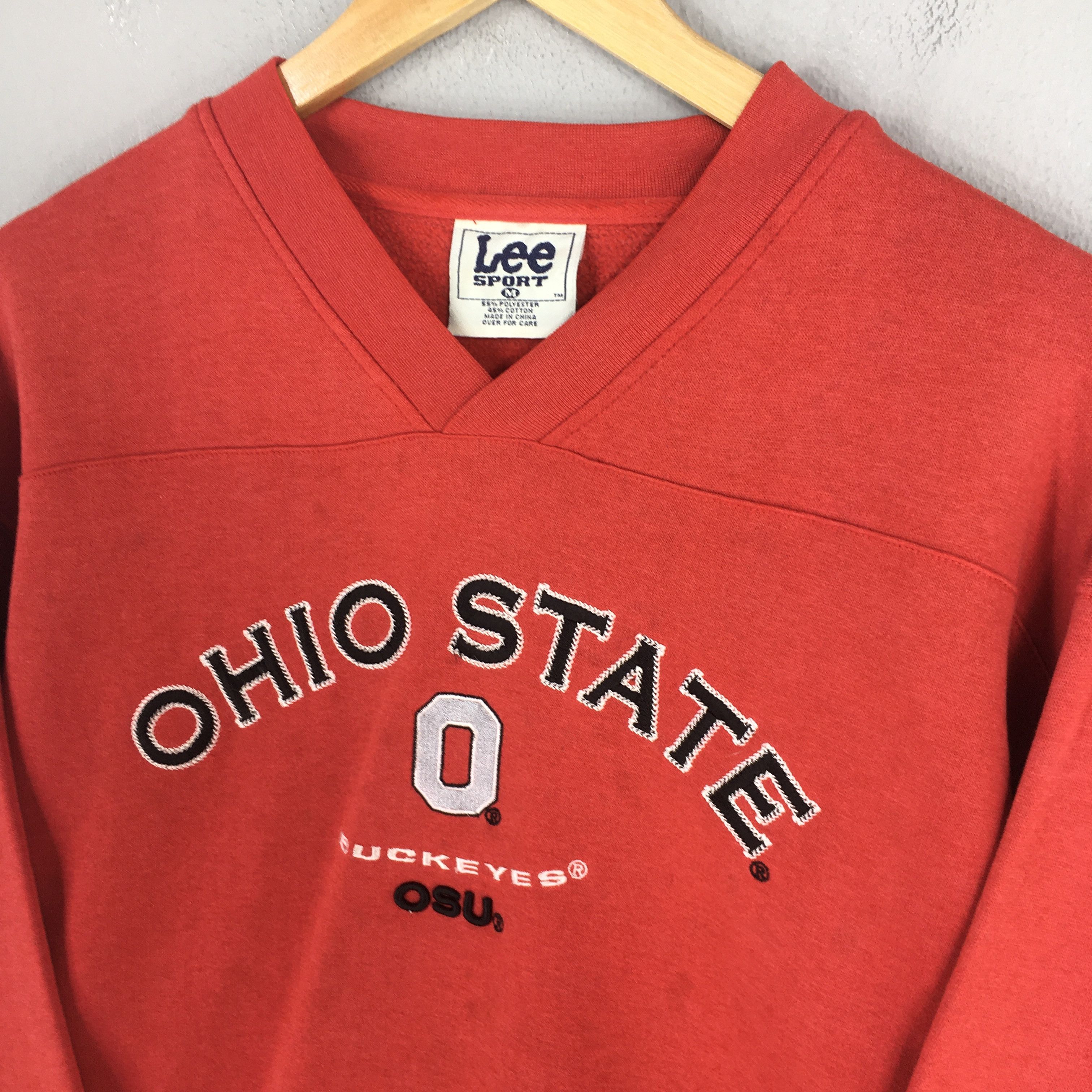 NCAA × Vintage Vintage Ohio State Buckeyes NCAA Red Sweatshirt Medium Size US M / EU 48-50 / 2 - 3 Thumbnail