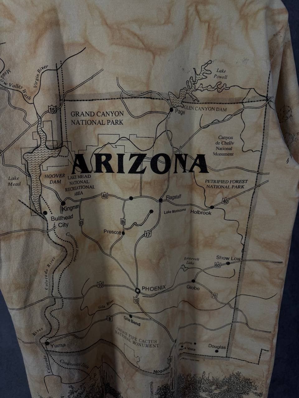 Vintage Arizona USA 1994 vintage art tee Size US L / EU 52-54 / 3 - 7 Thumbnail