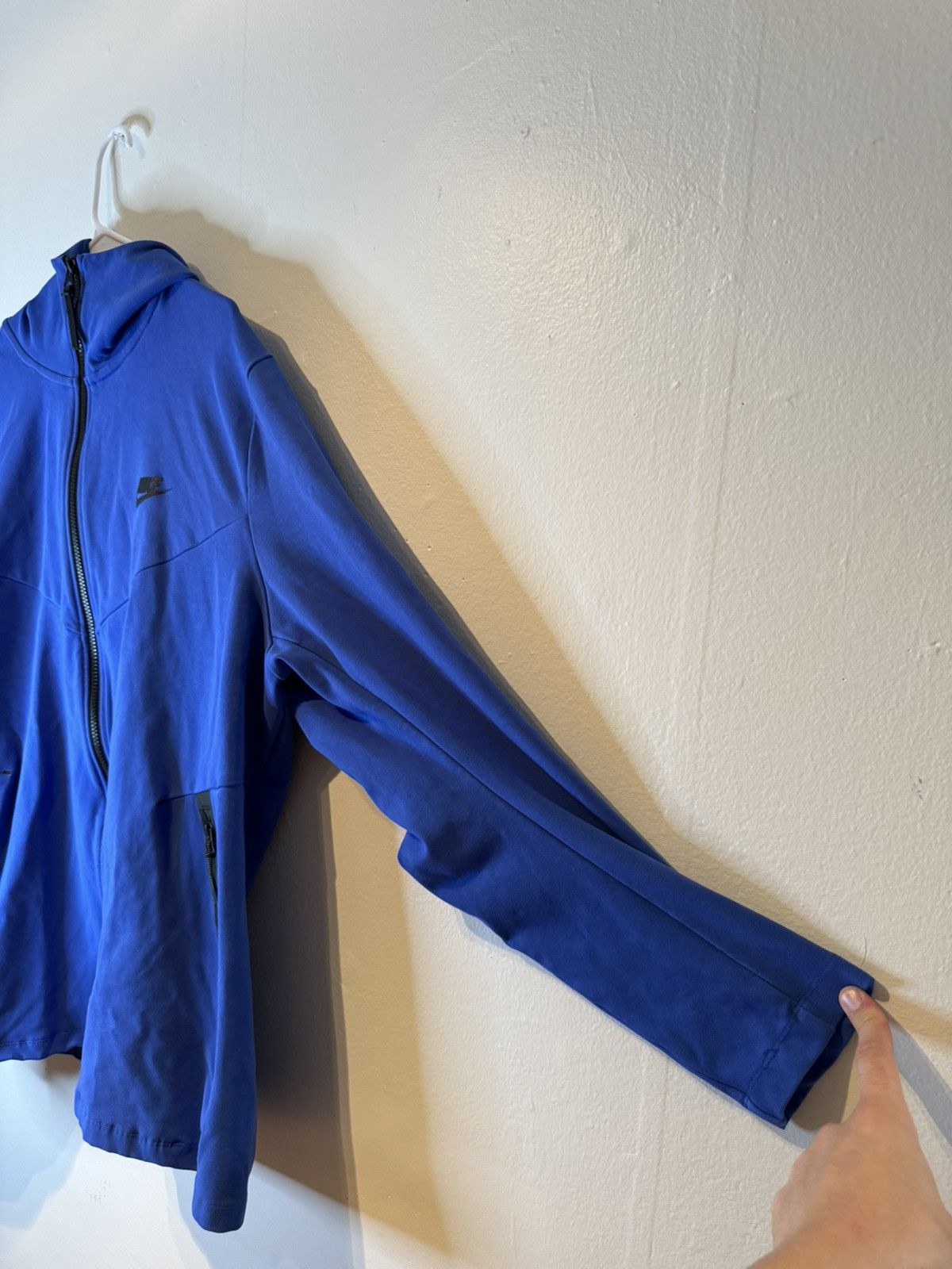 Nike Nike Sportswear Tech Men's Full Zip Hoodie Size XXL Blue Size US XXL / EU 58 / 5 - 4 Thumbnail