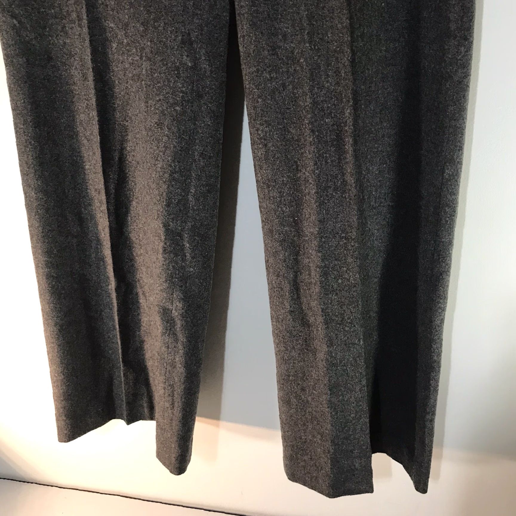 Michael Kors Michael Kors Gray Wool Dress Pants Wide-Leg Womens Size 10 Size 32" / US 10 / IT 46 - 3 Thumbnail