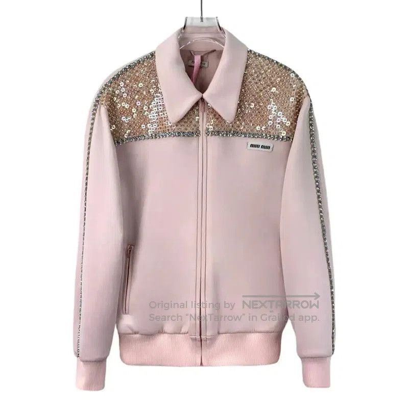 Miu Miu Miu Miu Pink Women's Jacket . Size S / US 4 / IT 40 - 1 Thumbnail