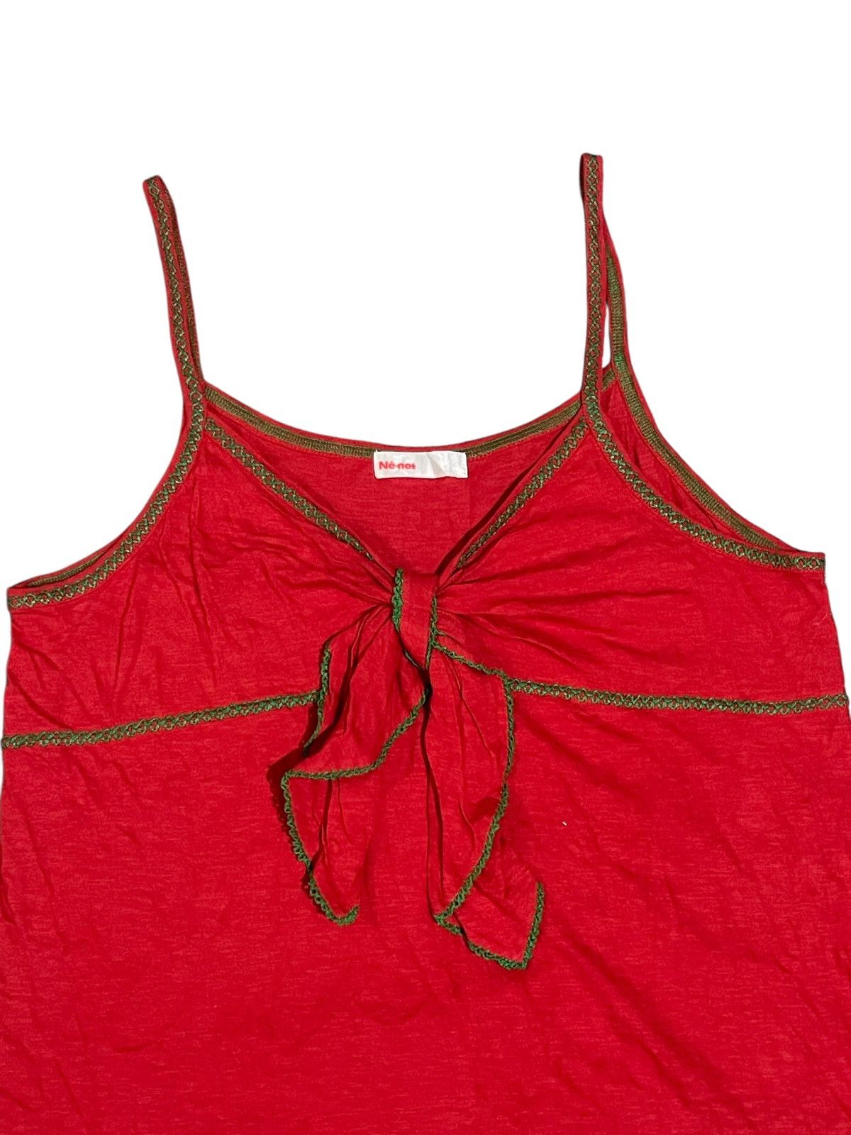 Issey Miyake Issey Miyake Ne Net Tie Tank Tops Size M / US 6-8 / IT 42-44 - 4 Thumbnail