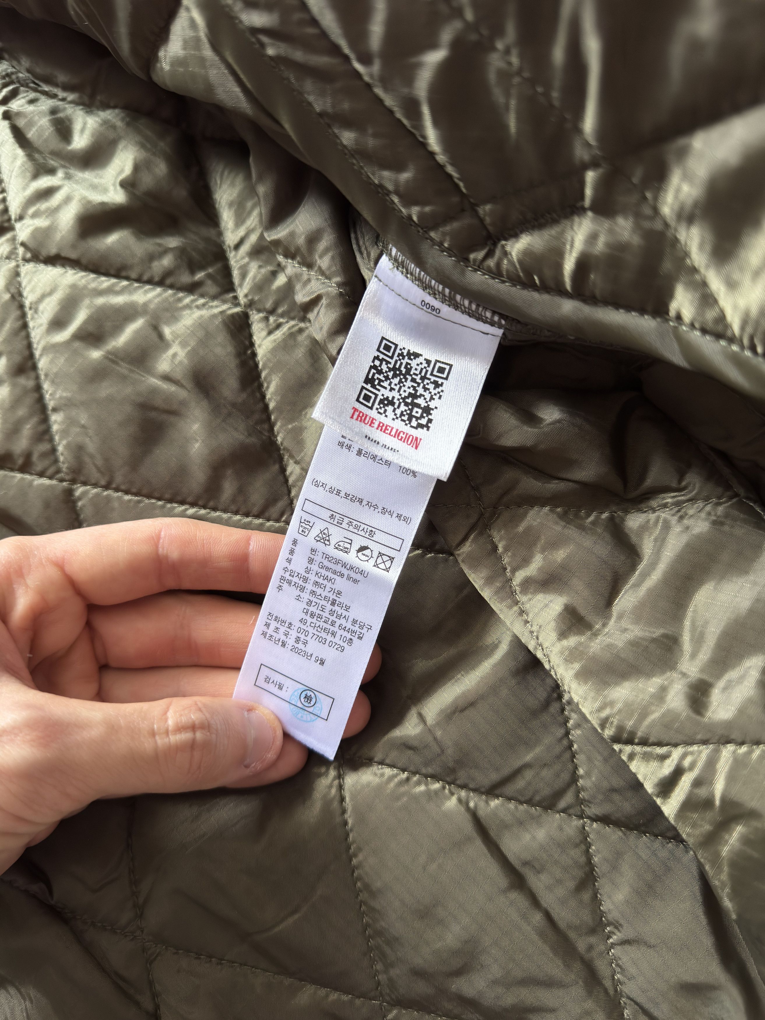 True Religion True Religion Grenade Bomber 2 in 1 Liner Jacket Japan Size US L / EU 52-54 / 3 - 9 Thumbnail