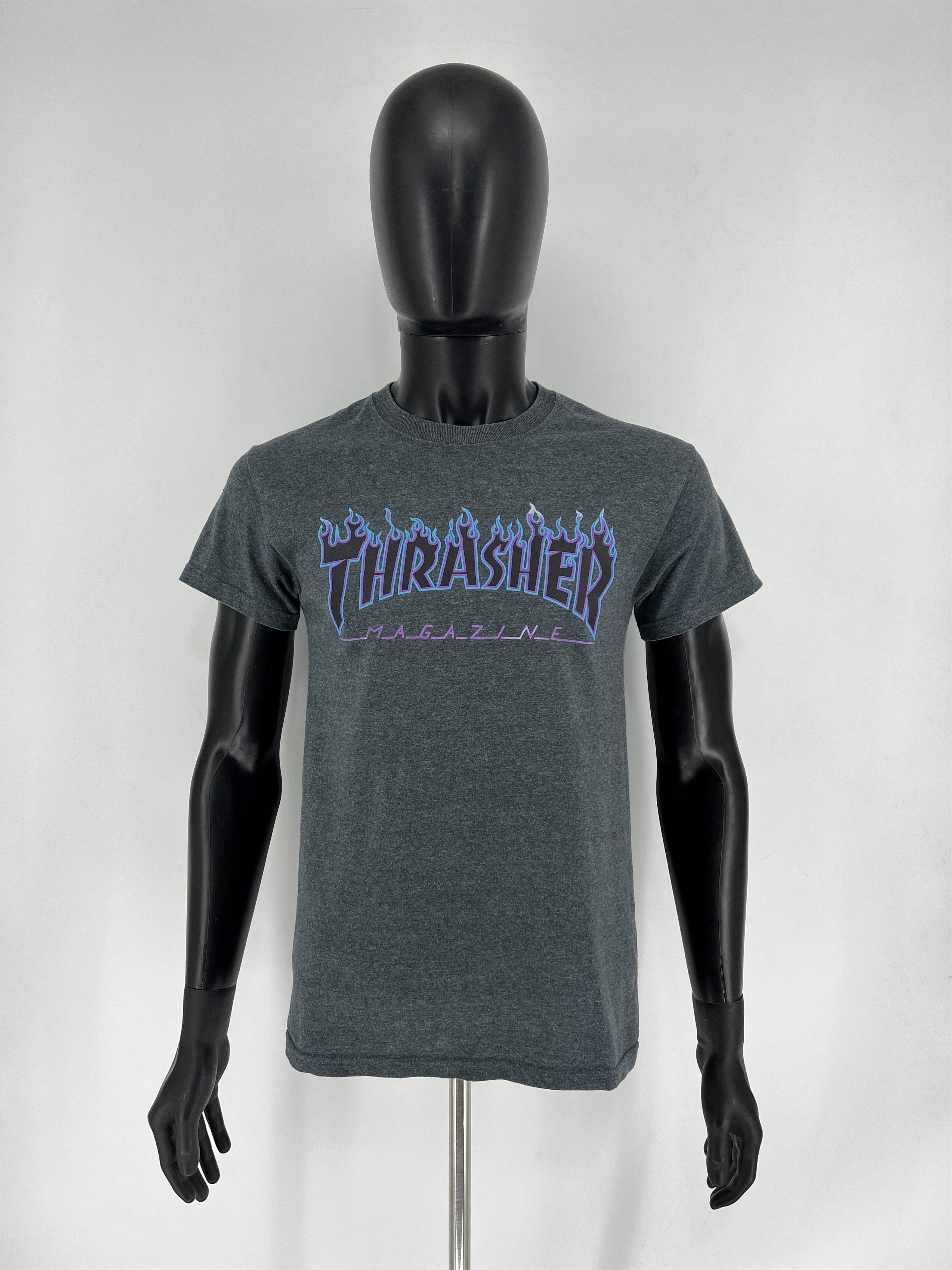 Thrasher Vintage Trasher Big Logo Skateboard Tee Size S Size US S / EU 44-46 / 1 - 3 Thumbnail