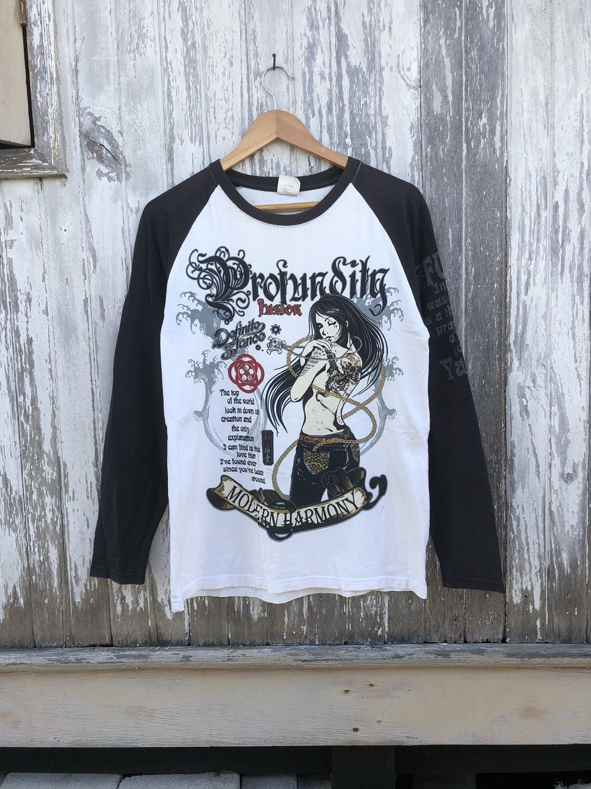 Hysteric Glamour Vintage Notorious And Rejecting Geisha Longsleeve Tshirts Size US M / EU 48-50 / 2 - 1 Thumbnail