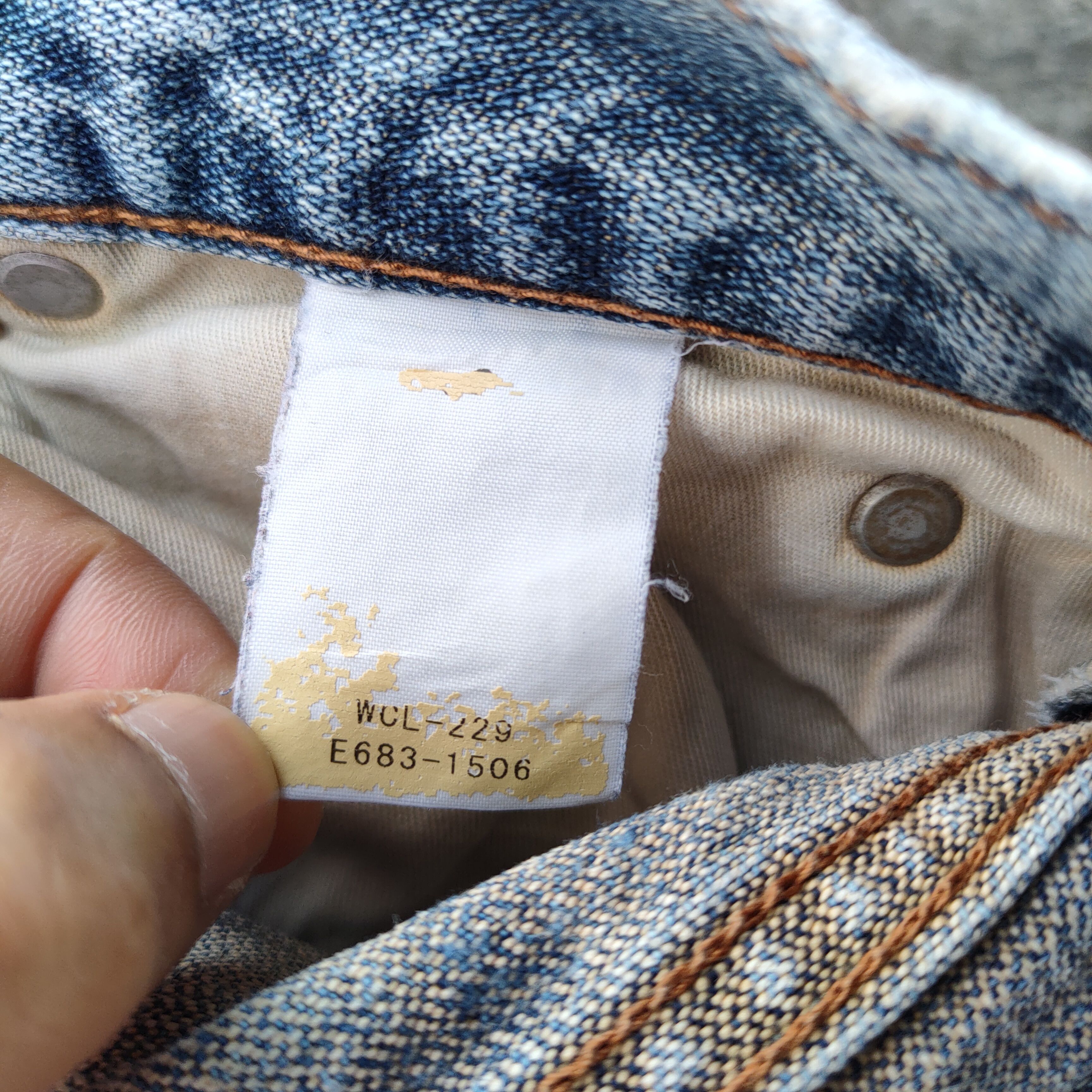 Jean × Vintage × Wrangler FLARE VINTAGE WRANGLER FADED JEANS DENIM PANTS Size US 28 / EU 44 - 10 Thumbnail