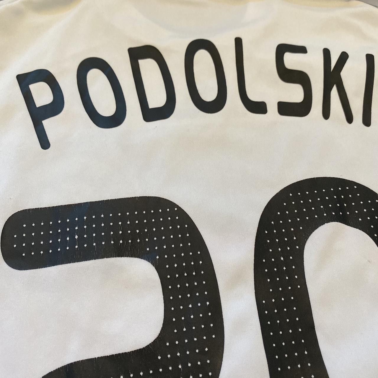 Adidas 2008-09 *20 Podolski Adidas Germany Football Shirt Euro Size US M / EU 48-50 / 2 - 7 Thumbnail