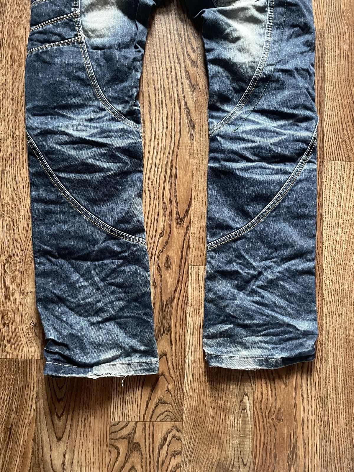 Japanese Brand Vintage JapRag Y2K Grunge Opium Jeans 30 Rare Size US 30 / EU 46 - 7 Thumbnail