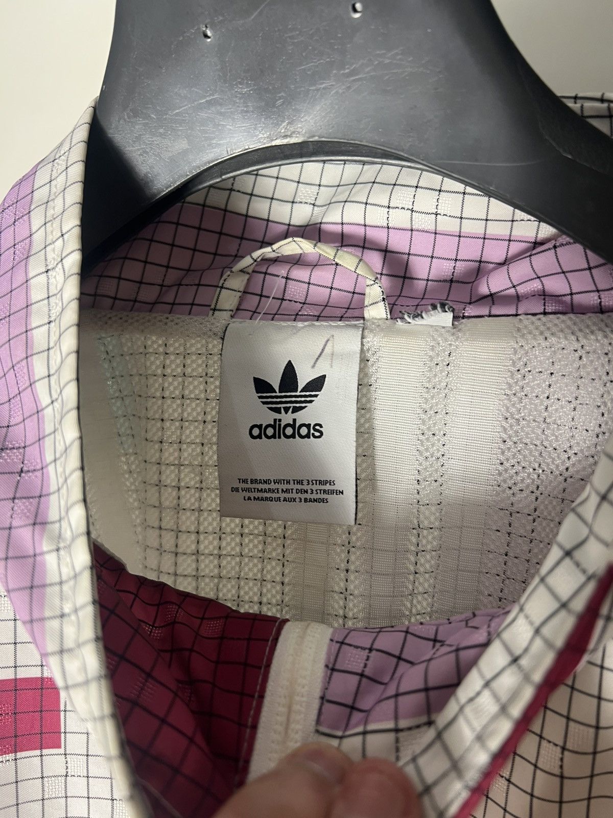 Adidas × Vintage VERY RARE ADIDAS ORIGINAL DESIGNER LIGHT JAKCET RETRO Y2K Size US XXL / EU 58 / 5 - 5 Thumbnail