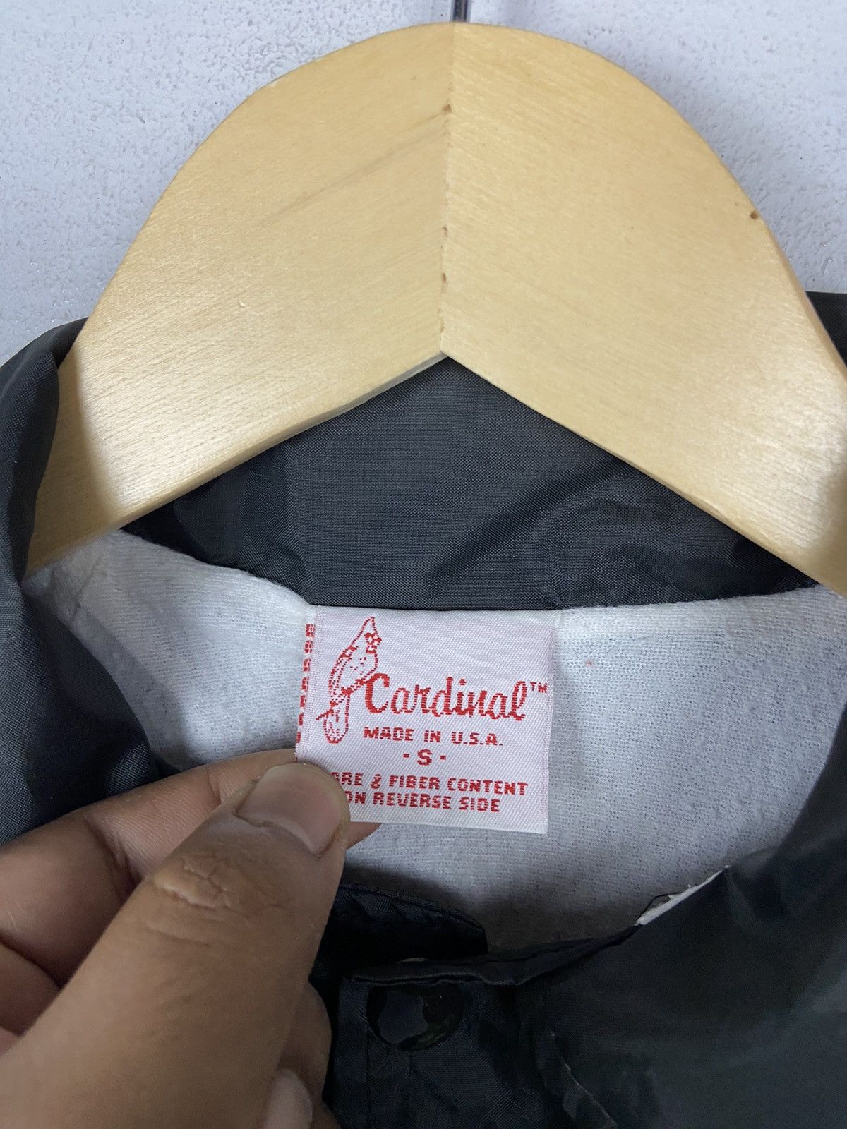 Vintage VINTAGE 80s CARDINAL BUTTON COACH JACKET NYLON Size US S / EU 44-46 / 1 - 5 Thumbnail