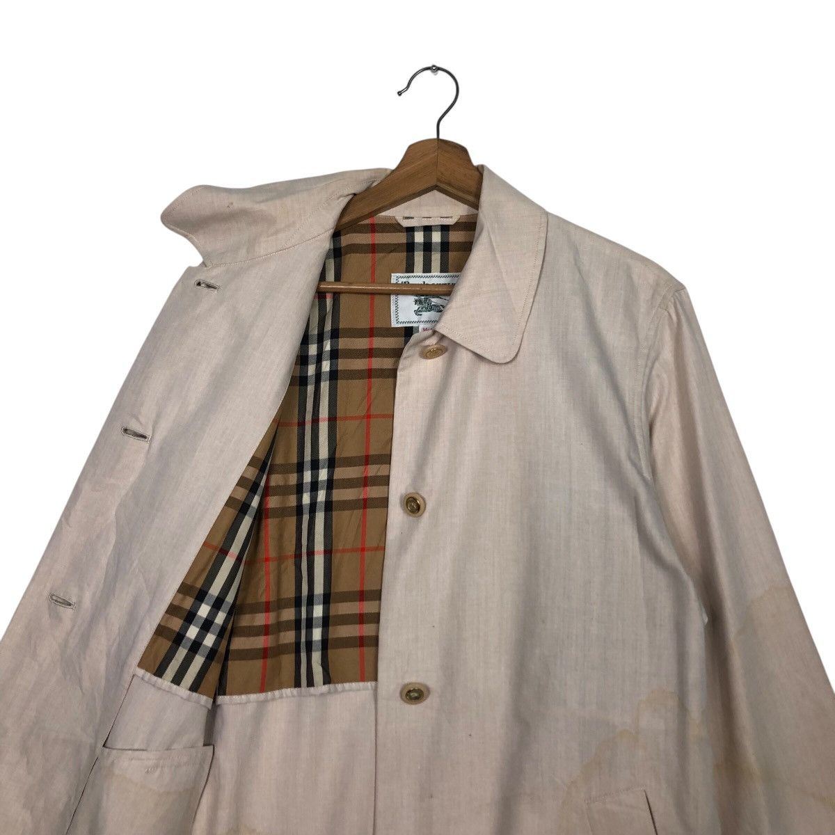 Burberry 📌Vintage Chore Jacket Burberrys Nova Check Blanket Size US M / EU 48-50 / 2 - 13 Thumbnail