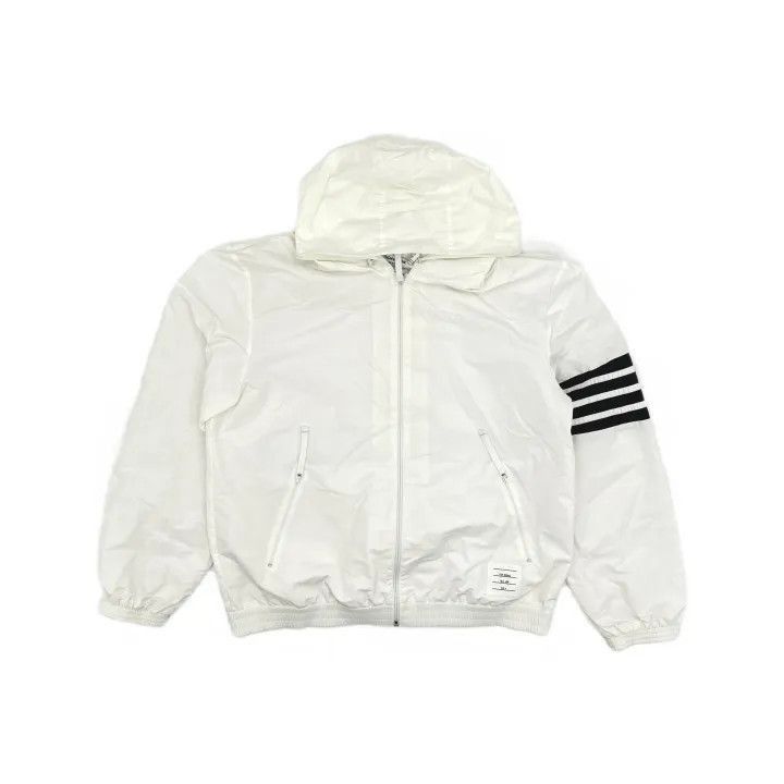 Thom Browne Thom Browne Hooded Zip Jacket for Men -2507 Size US M / EU 48-50 / 2 - 2 Thumbnail