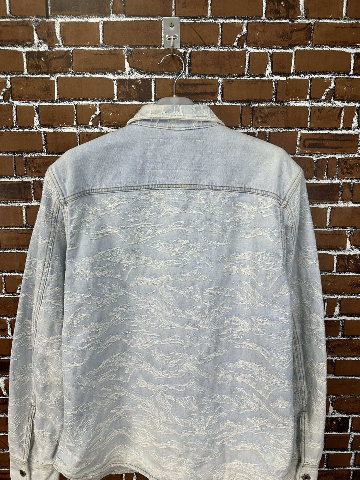 Diesel Diesel Denim Wave Dirty Design Denim Jacket Z08 Size US M / EU 48-50 / 2 - 3 Thumbnail
