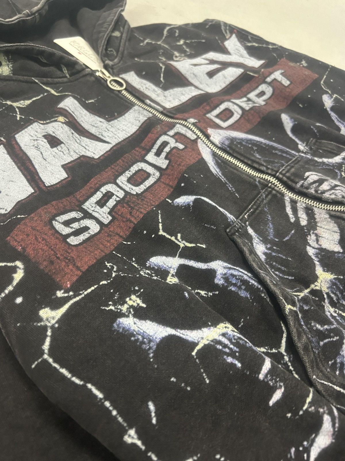 Vale Vale Forever Valley Black Red Mastermind Zip Up Hoodie Size US L / EU 52-54 / 3 - 3 Thumbnail