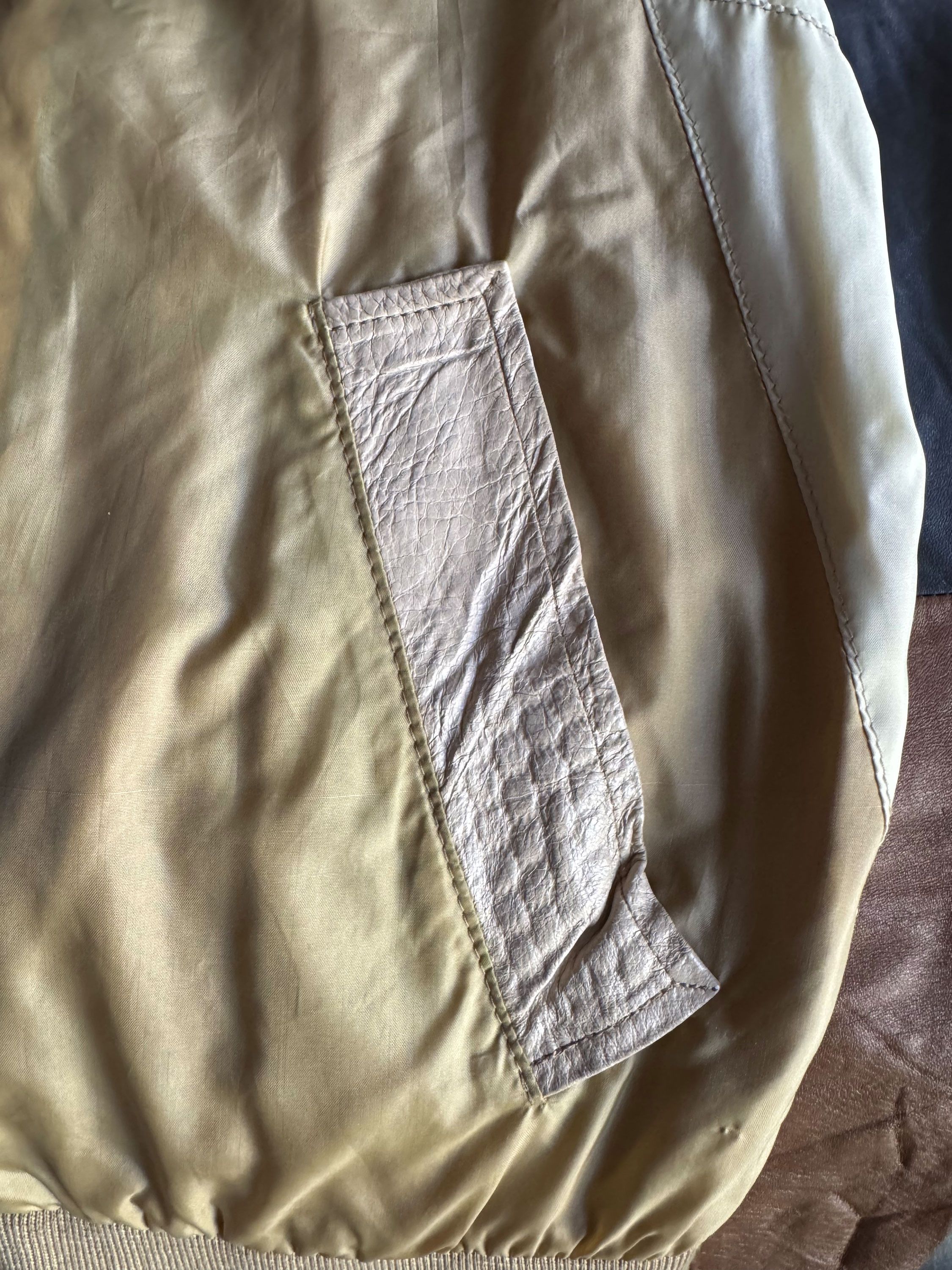 Maison Margiela Martin Margiela SS07 Nylon Leather Bomber Jacket Size US M / EU 48-50 / 2 - 8 Thumbnail