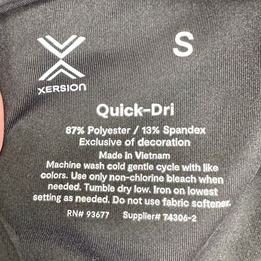 Vintage Xersion Quick-Dri Pullover Sweatshirt Womens Small Black Quarter Zip Ladies NEW Size S / US 4 / IT 40 - 6 Thumbnail