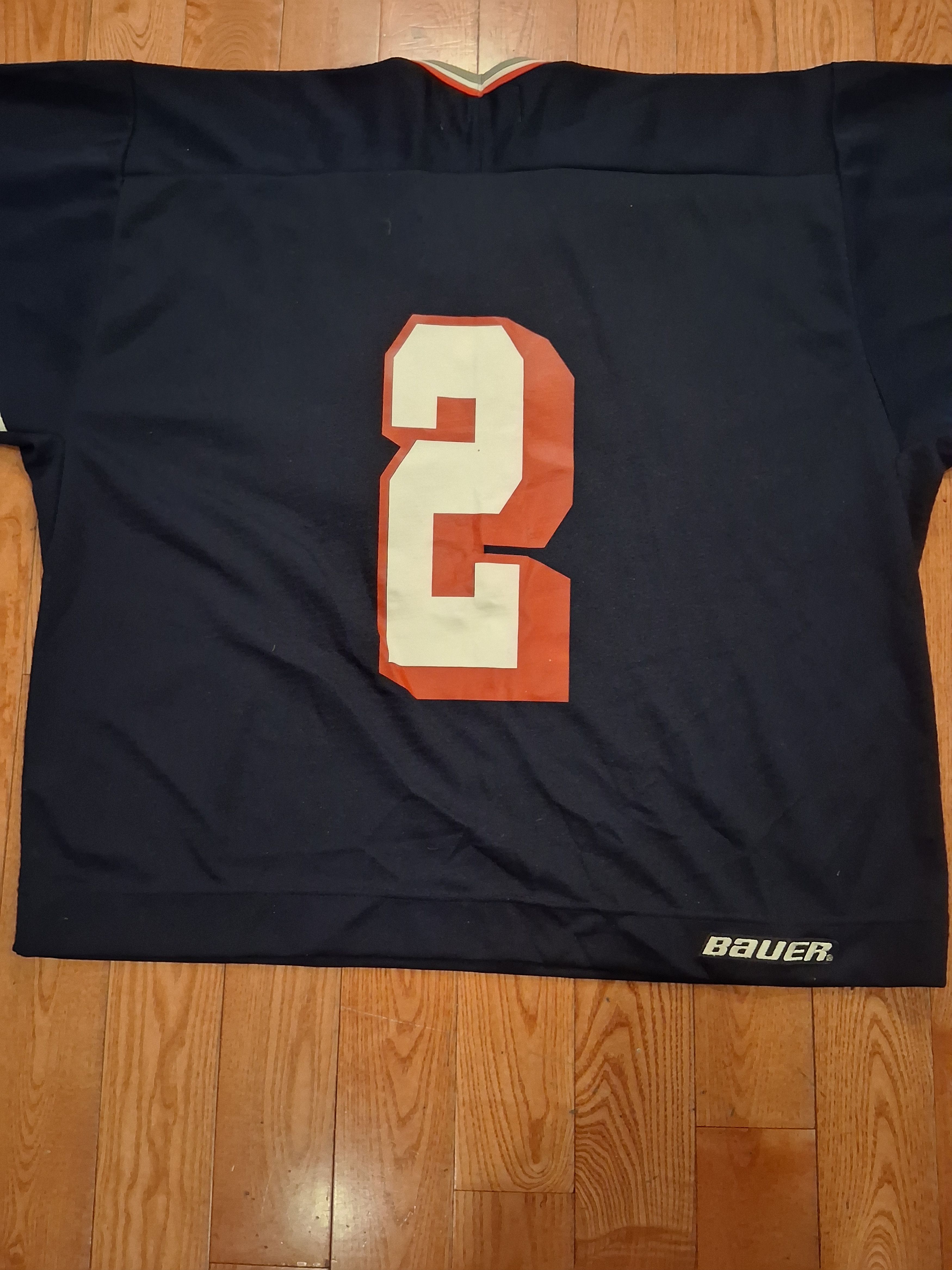 Other Vtg. Autographed 1990's Bauer Bud Light Hockey Jersey Size US XL / EU 56 / 4 - 3 Thumbnail