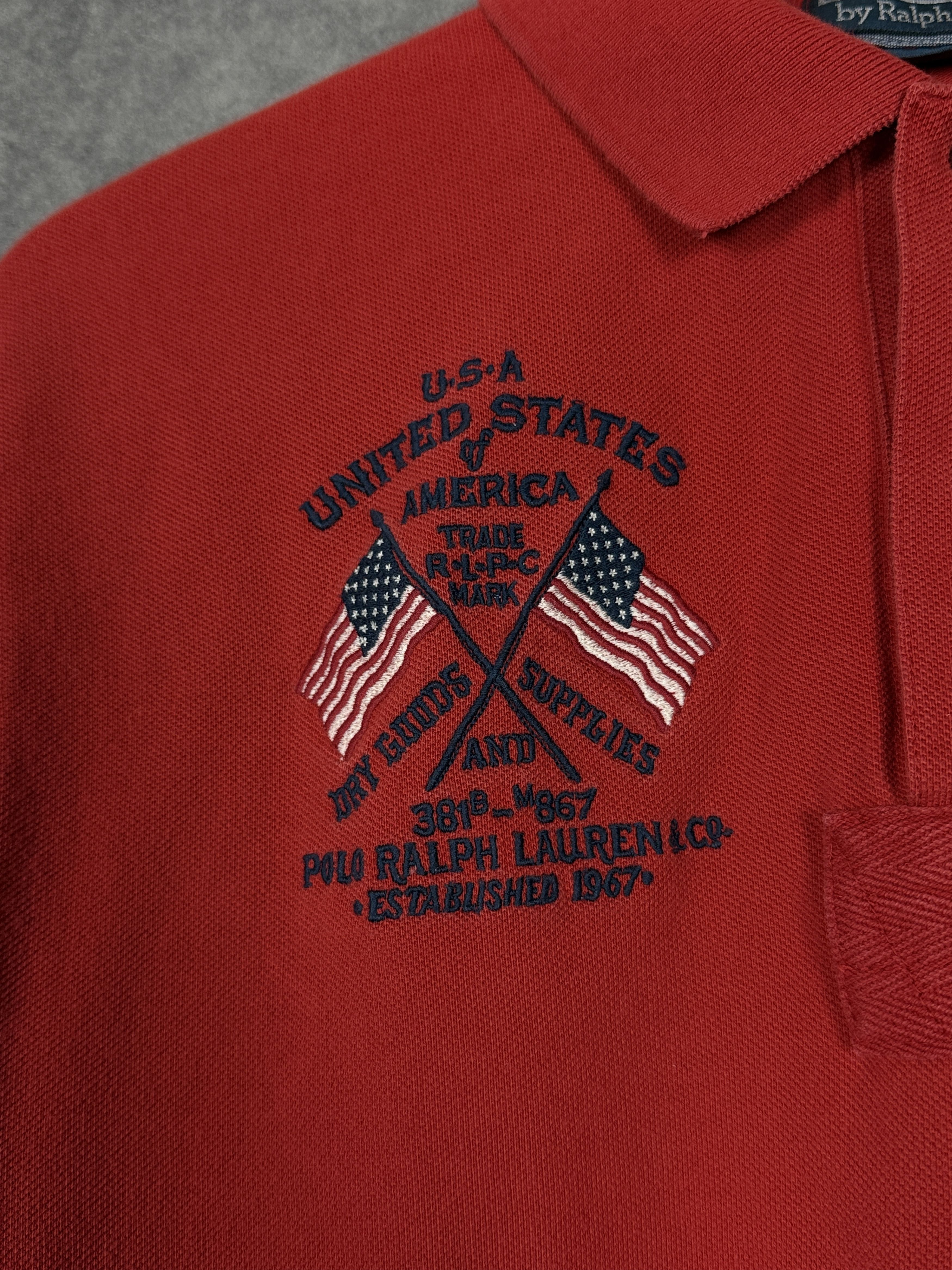 Ralph Lauren Ralph Lauren polo shirt red polo with big logo pony Size US M / EU 48-50 / 2 - 4 Thumbnail