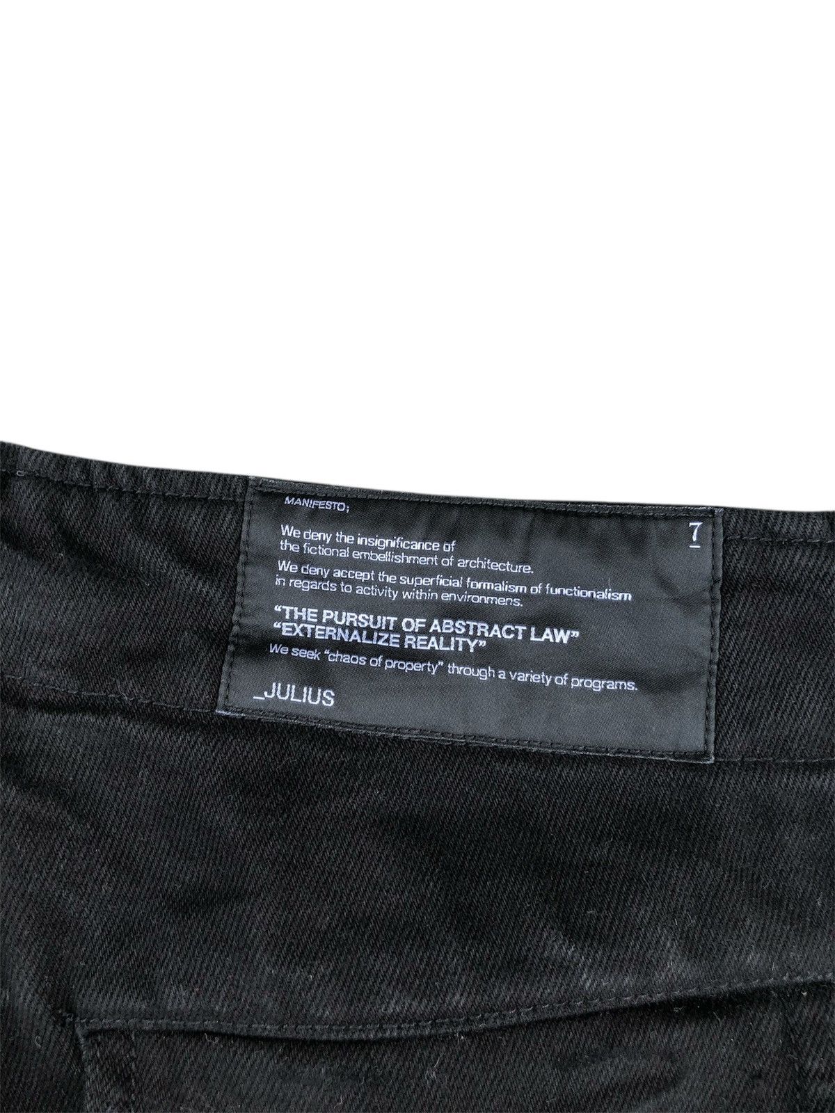 Julius JULIUS x LHP Gas Mask Flared Bondage Size US 32 / EU 48 - 18 Thumbnail