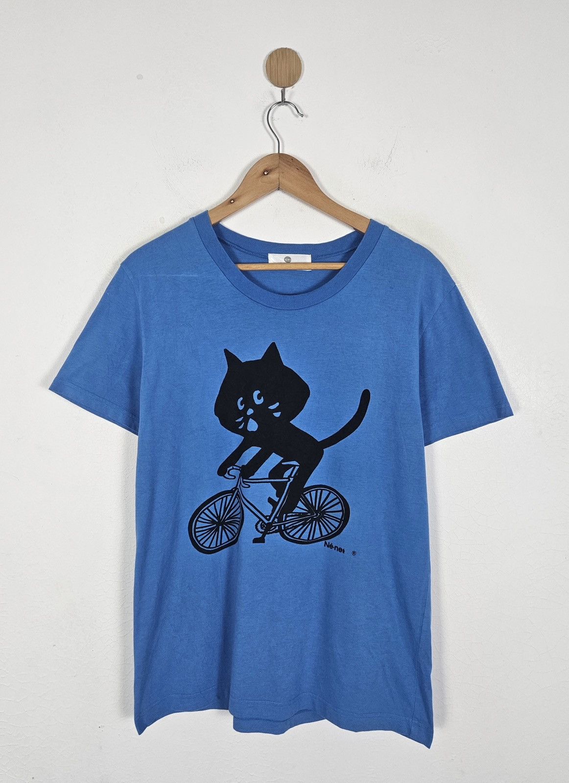 Issey Miyake Ne net Issey Miyake Cat bicycle shirt Size US M / EU 48-50 / 2 - 1 Thumbnail
