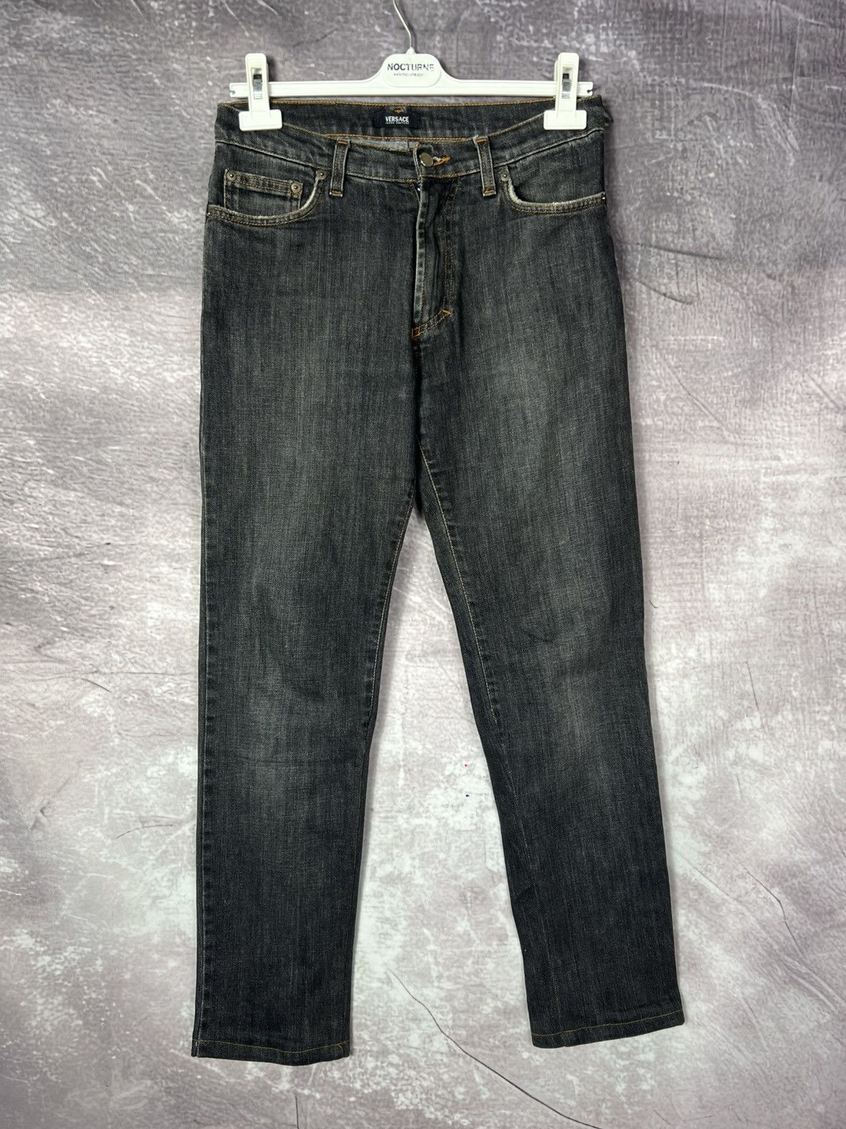 Versace Versace Vintage Washed Denim Jeans Y2K Size US 31 - 4 Thumbnail
